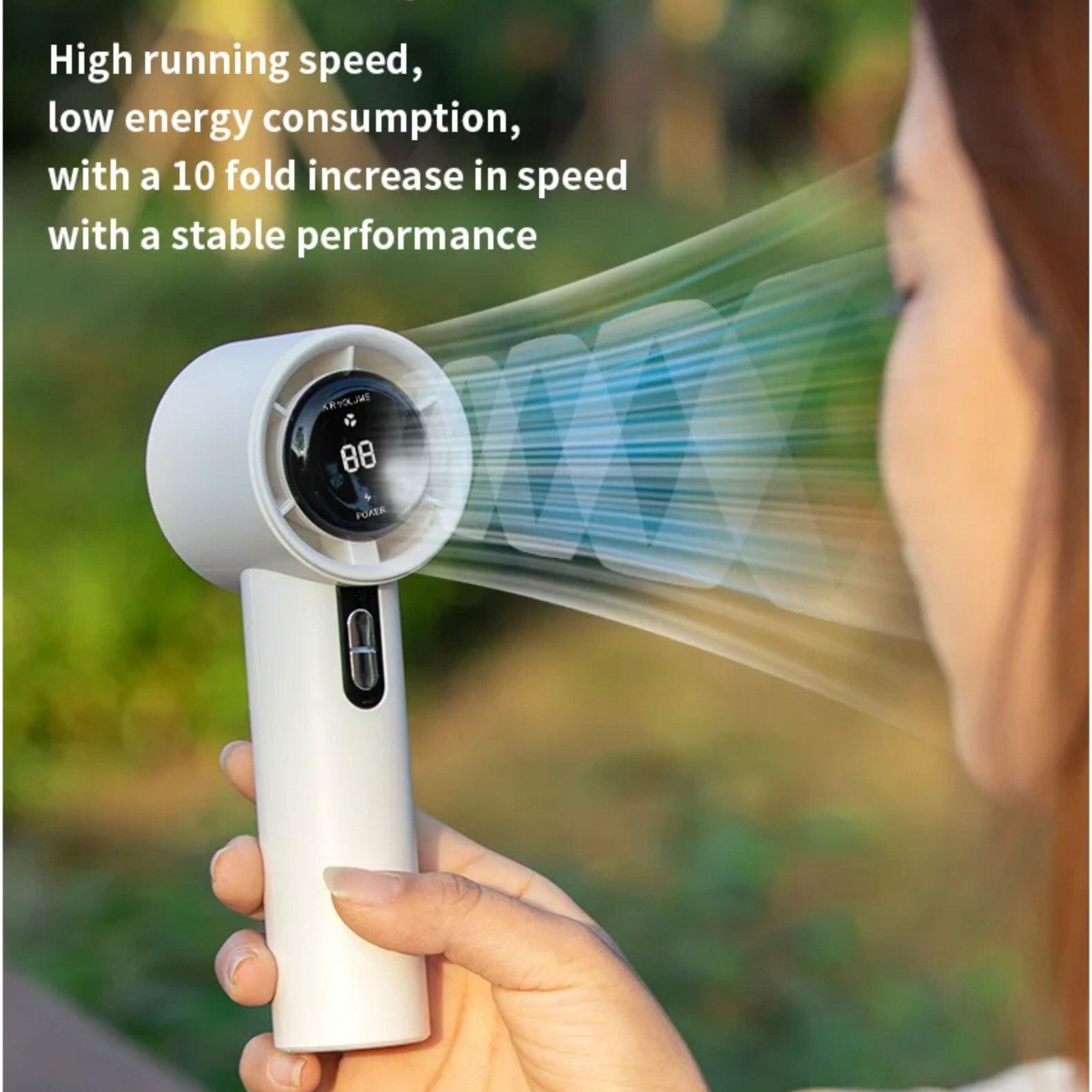 Portable Handheld Jet Fan WX - 638
