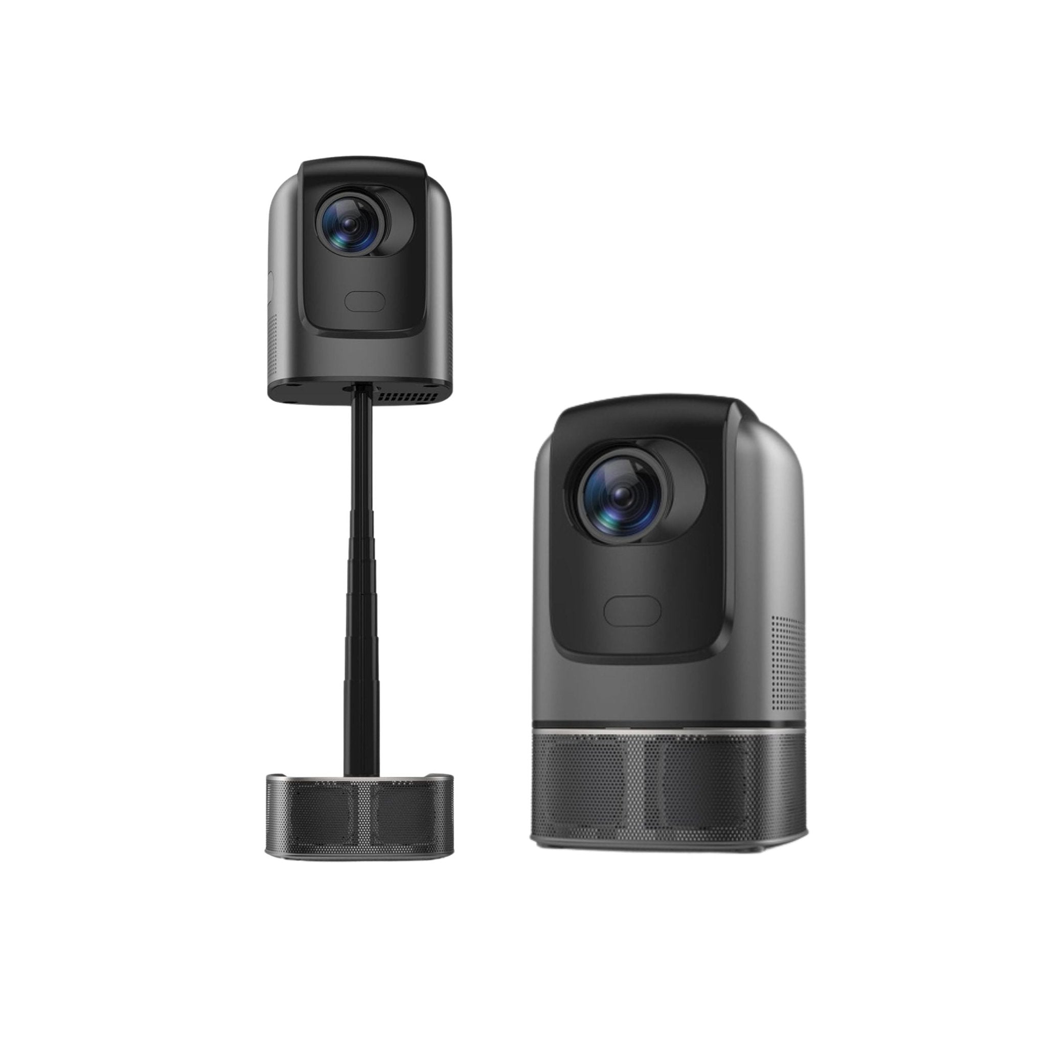 Portable Intelligent Projector WiFi Support 1080p 28.2Inch - Gray