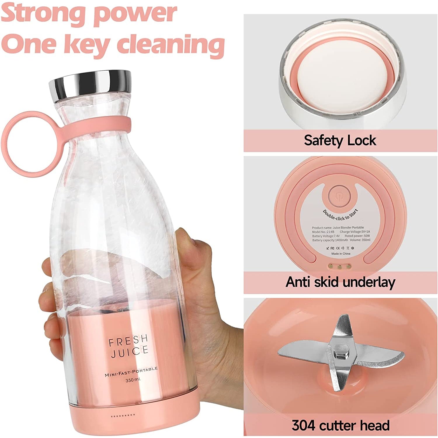 Portable Mini Fruit Blender