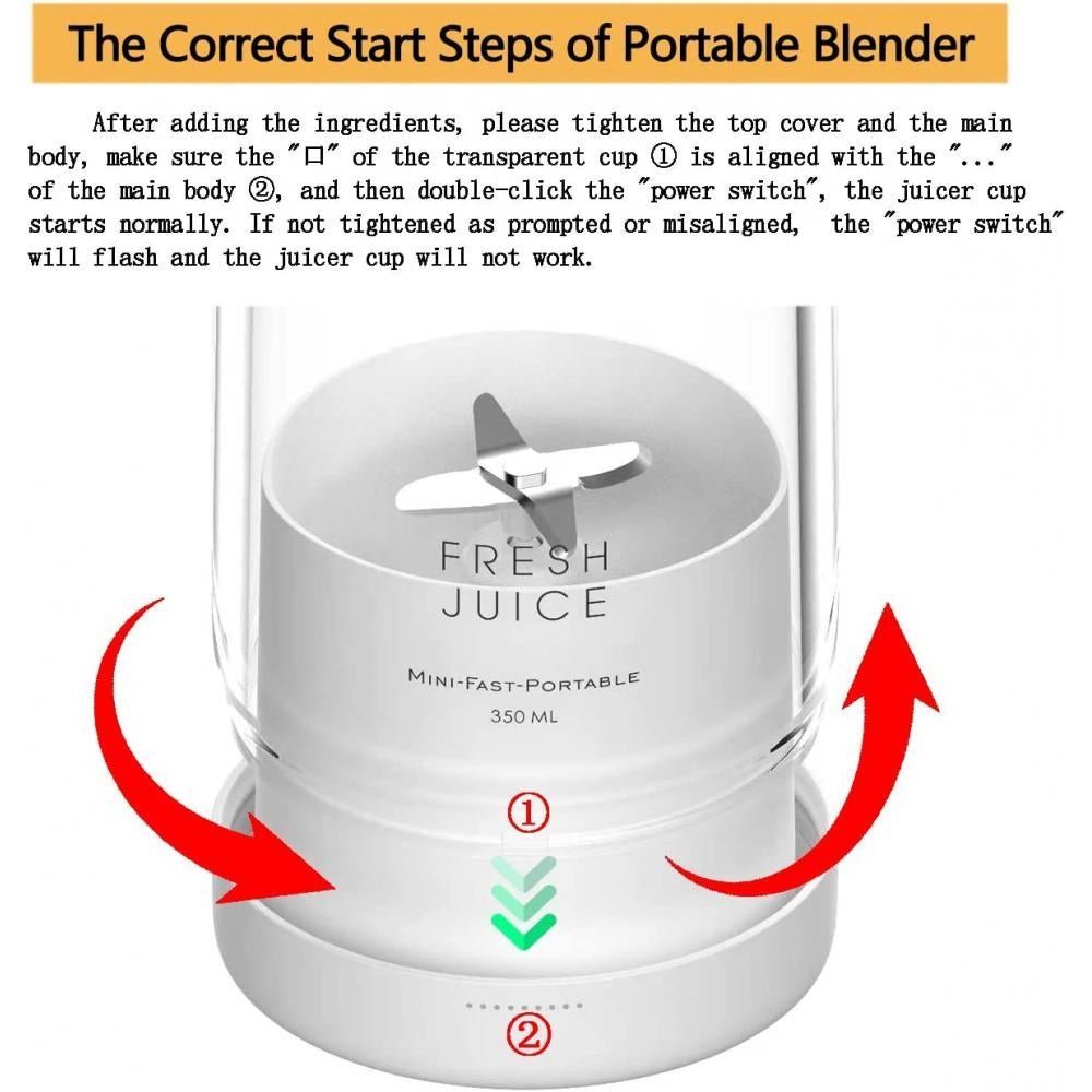 Portable Mini Fruit Blender