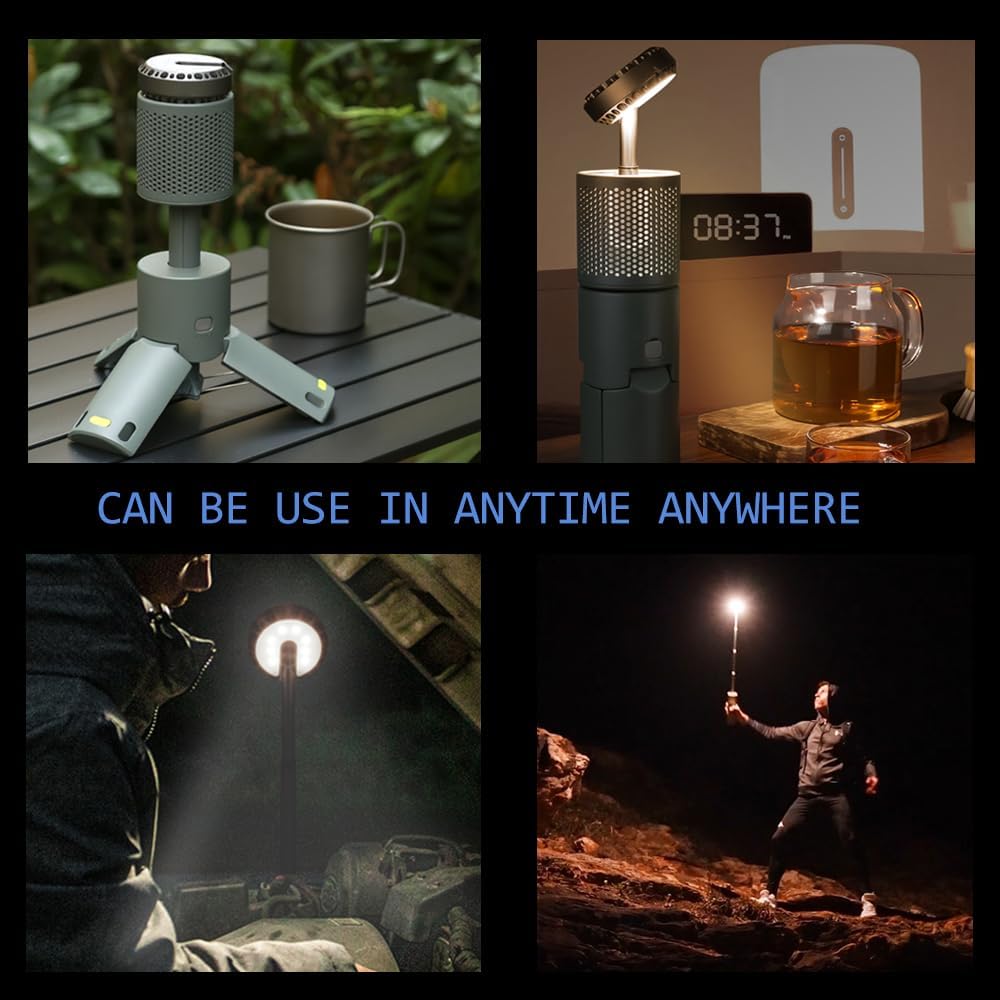 Portable Telescopic Camping Light 10000Mah