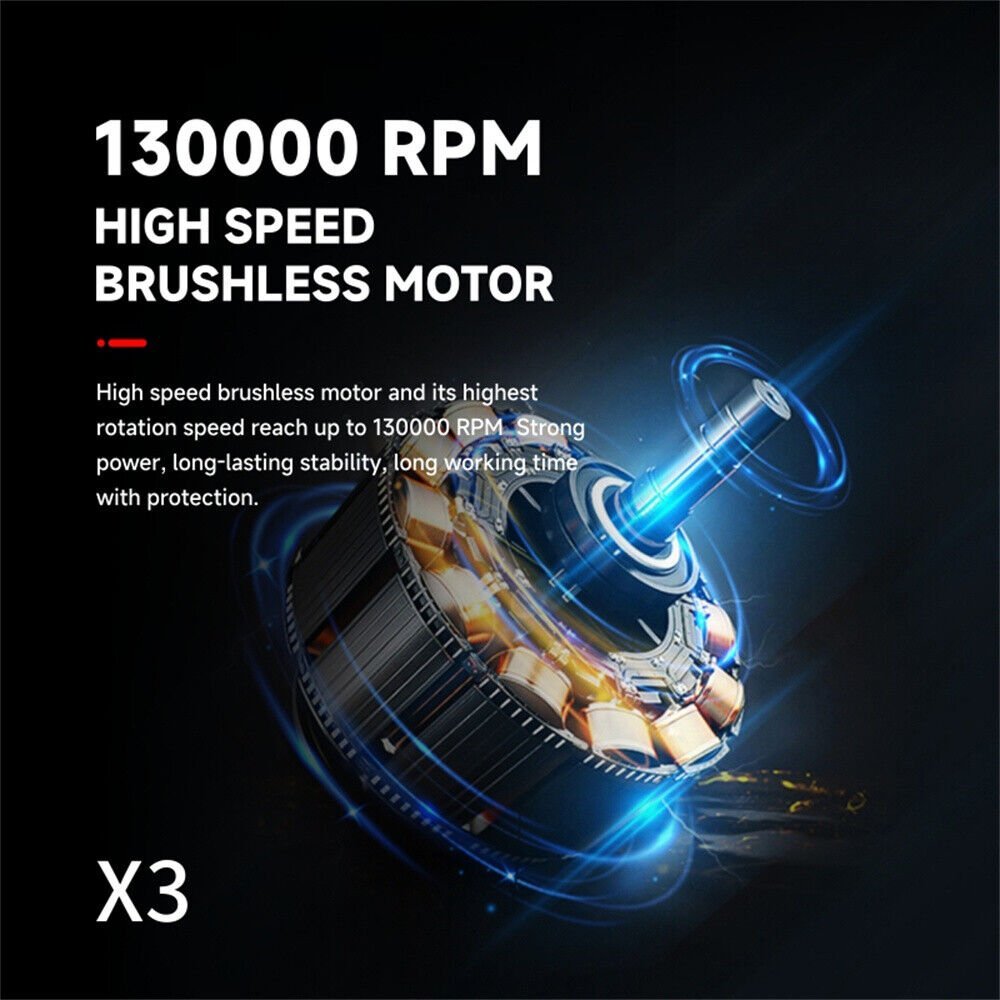 Powerful Mini Jet Fan X30A - Gray