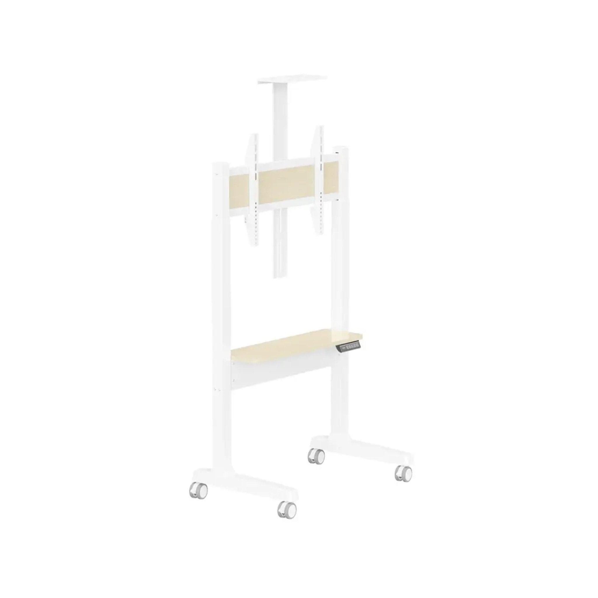 Powerology Electric TV Stand with Vertical Height Adjustment