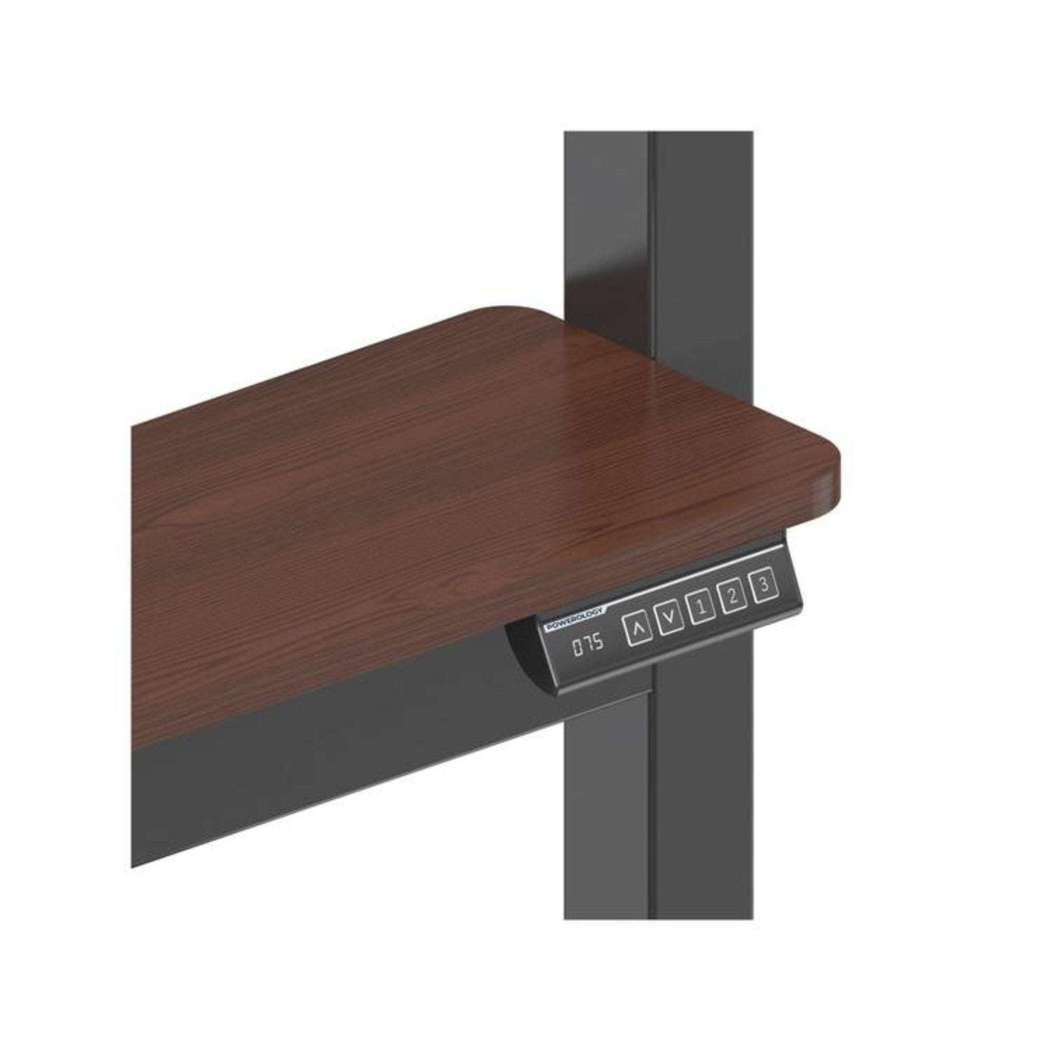 Powerology Electric TV Stand with Vertical Height Adjustment