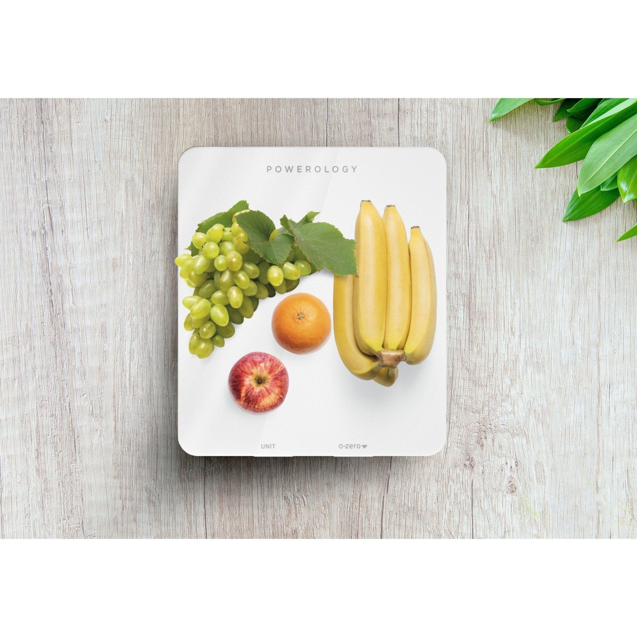 Powerology Food and Nutration Scale - White