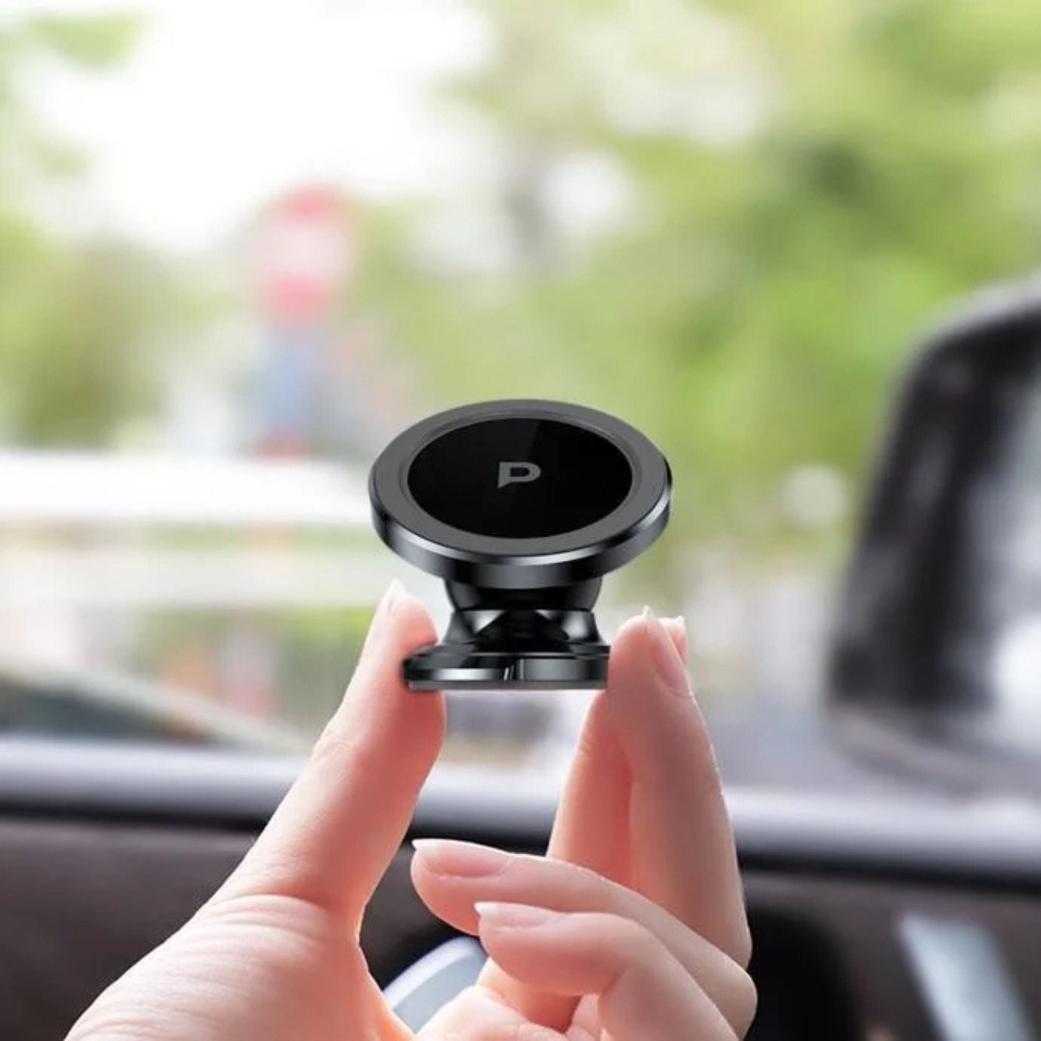Powerology Heavy Duty Magnetic Car Mount 360 Rotatable - Purple