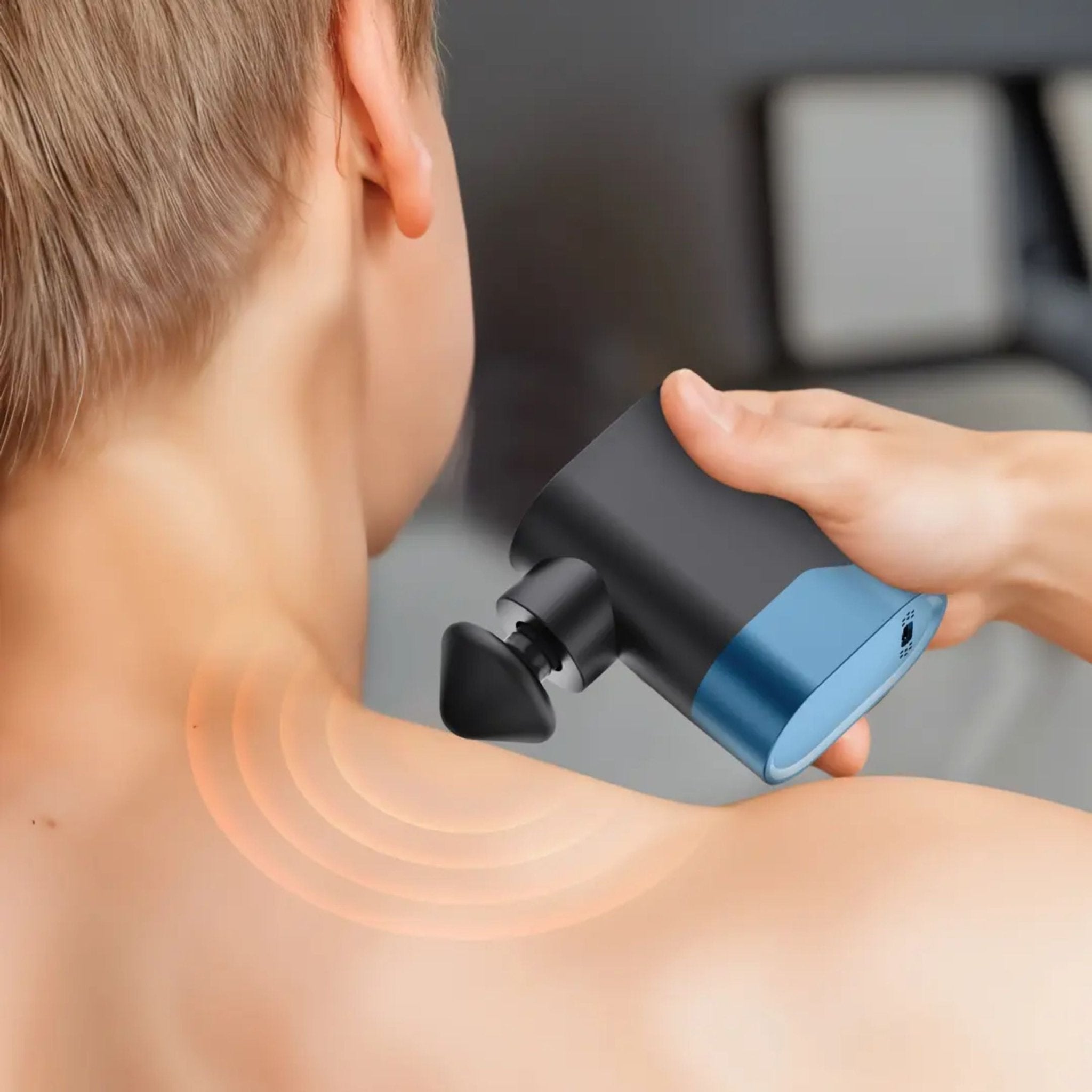 Powerology Ultra-Mini Travel Massager - Black