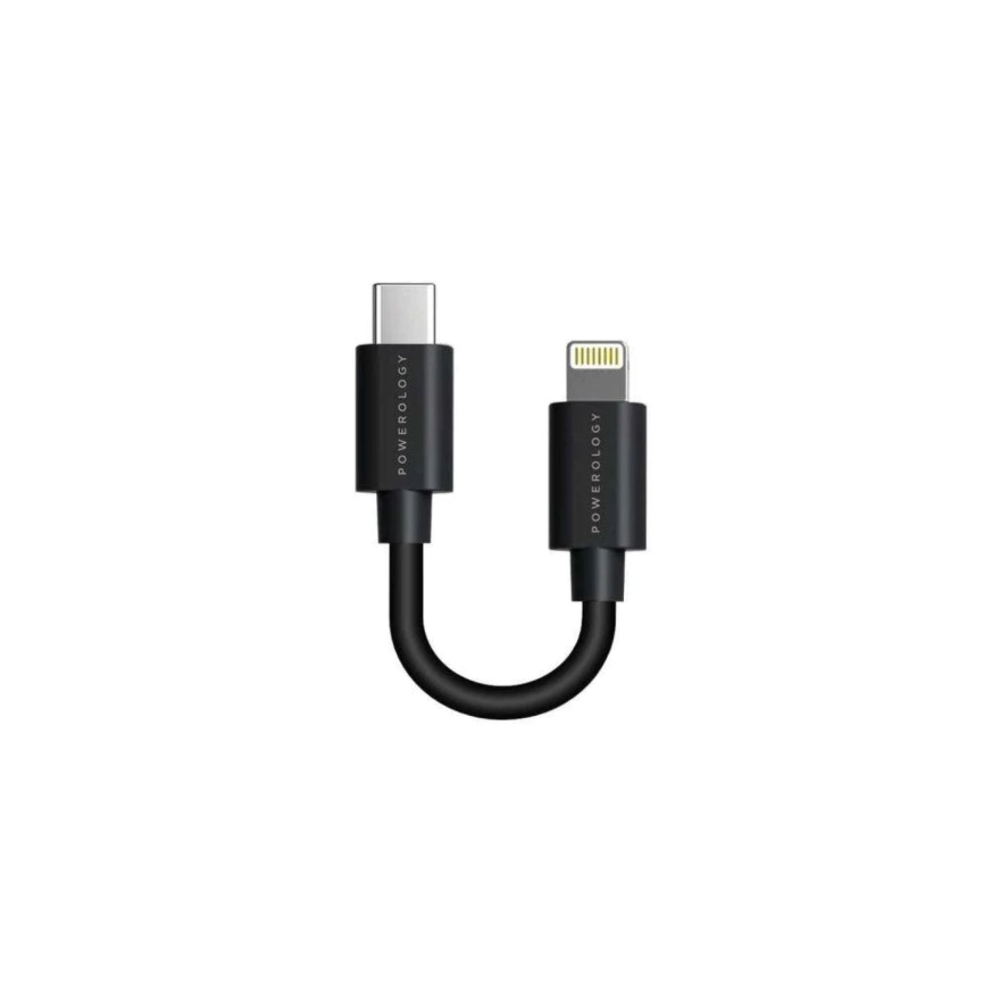 Powerology Usb-C To Lightning Cable 0.9m/3Ft and 0.25m/0.8Ft Combo