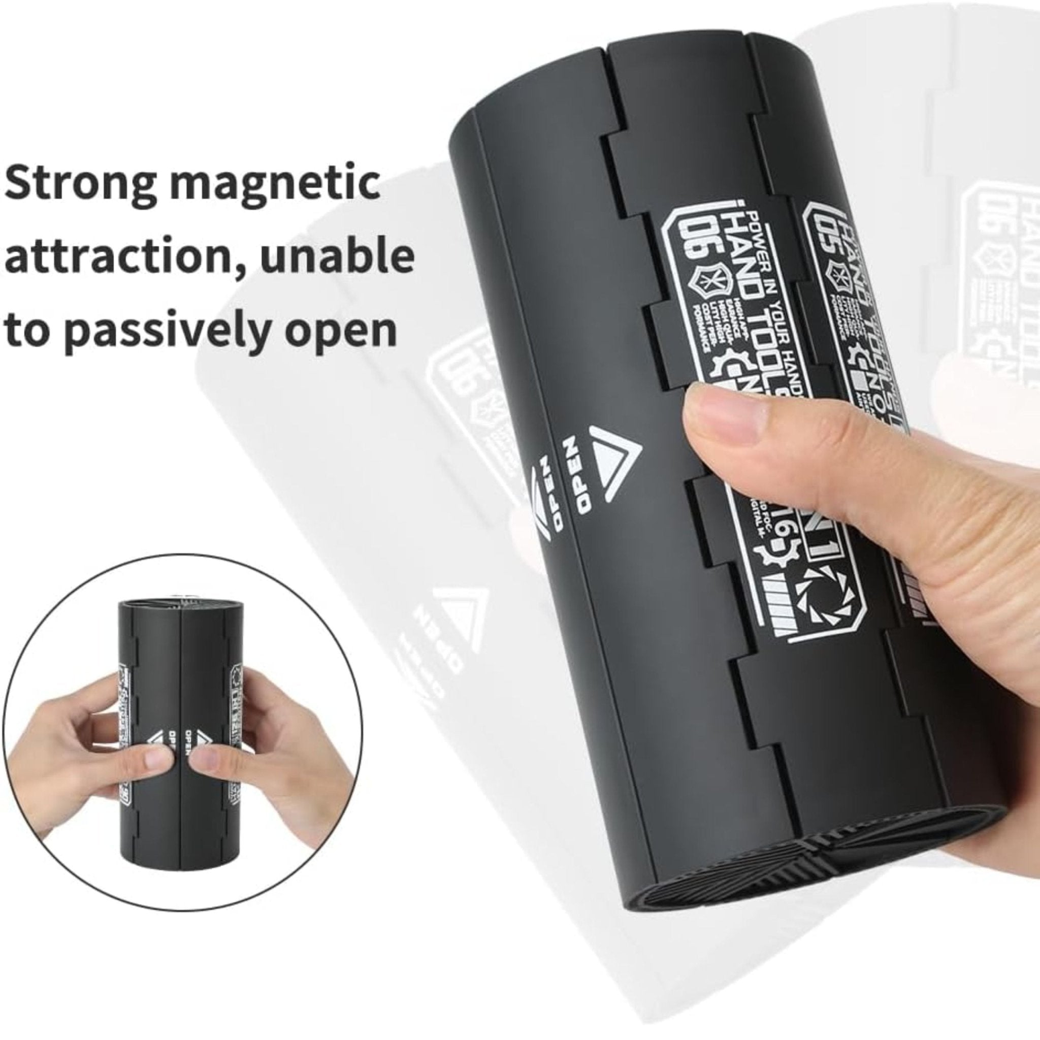 Precision Cylindrical Screwdriver Set 126 Piece - Black