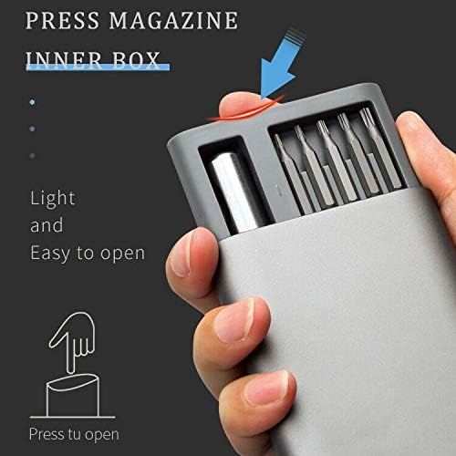 Precision Mini Screwdriver 30 in 1 Set - Grey