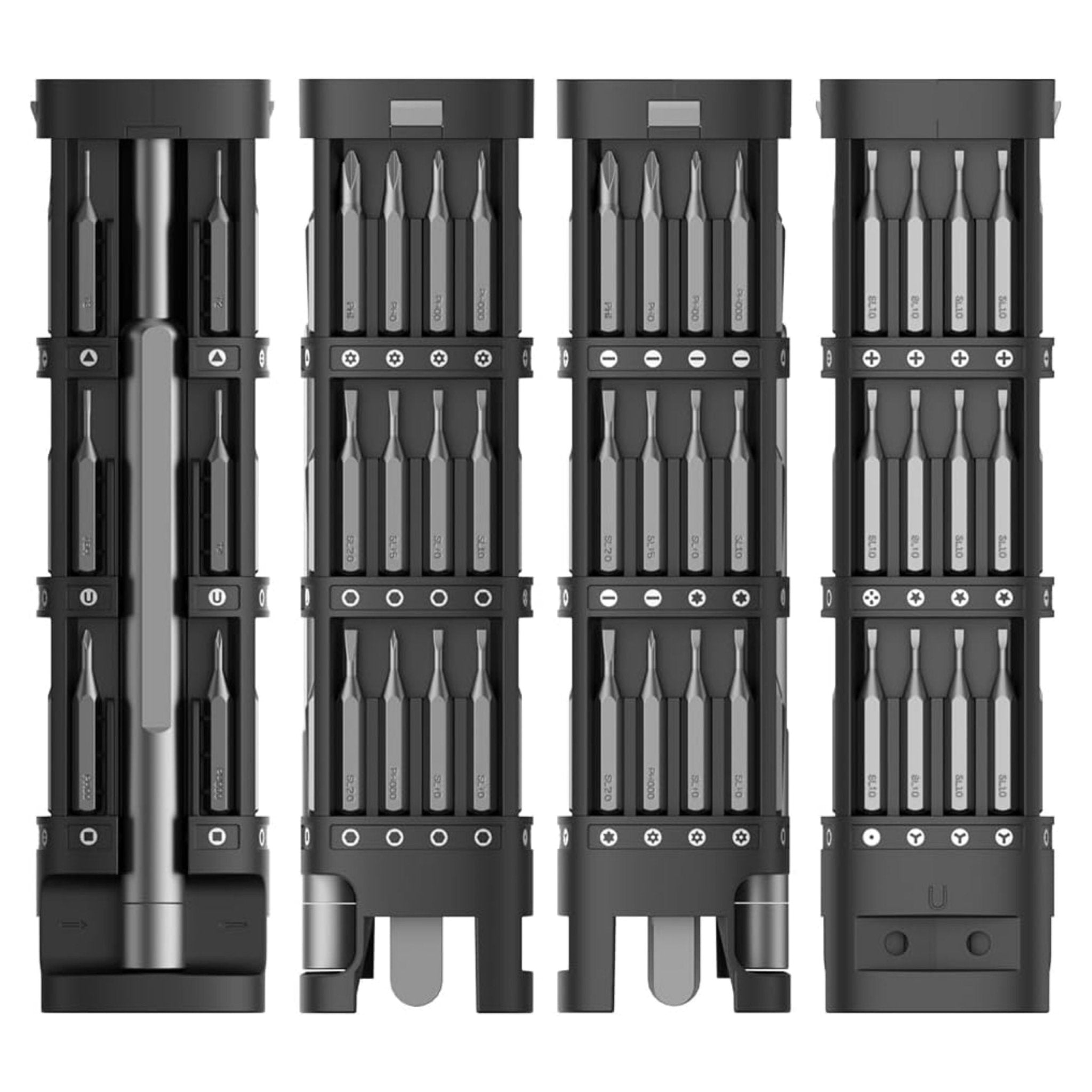 Precision Screwdriver Set 46 pieces - Grey
