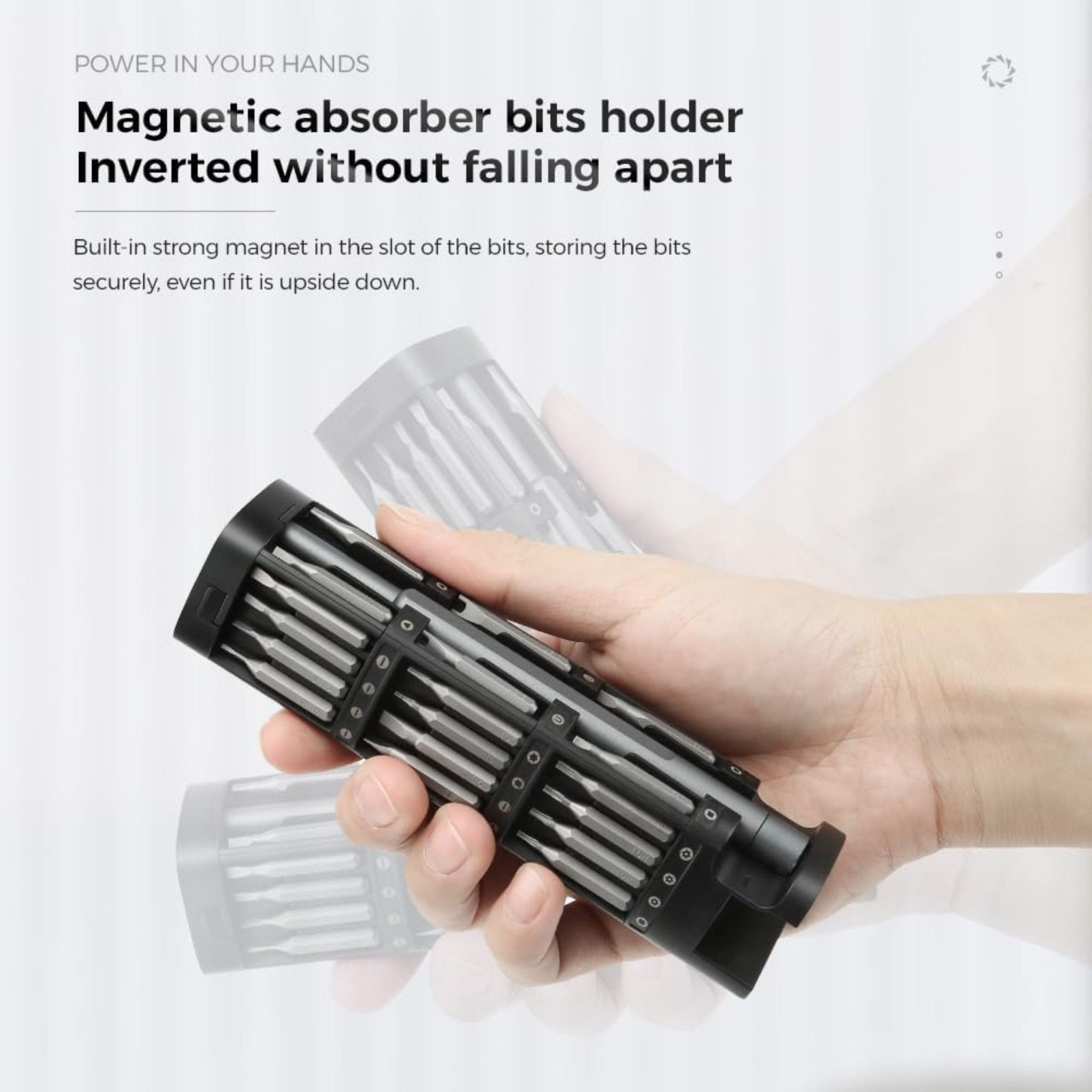 Precision Screwdriver Set 46 pieces - Grey