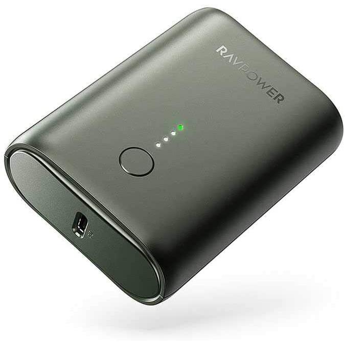 RAVPower 2-Port PD Pioneer Mini Power Bank 10000mAh 18W - Dark Green