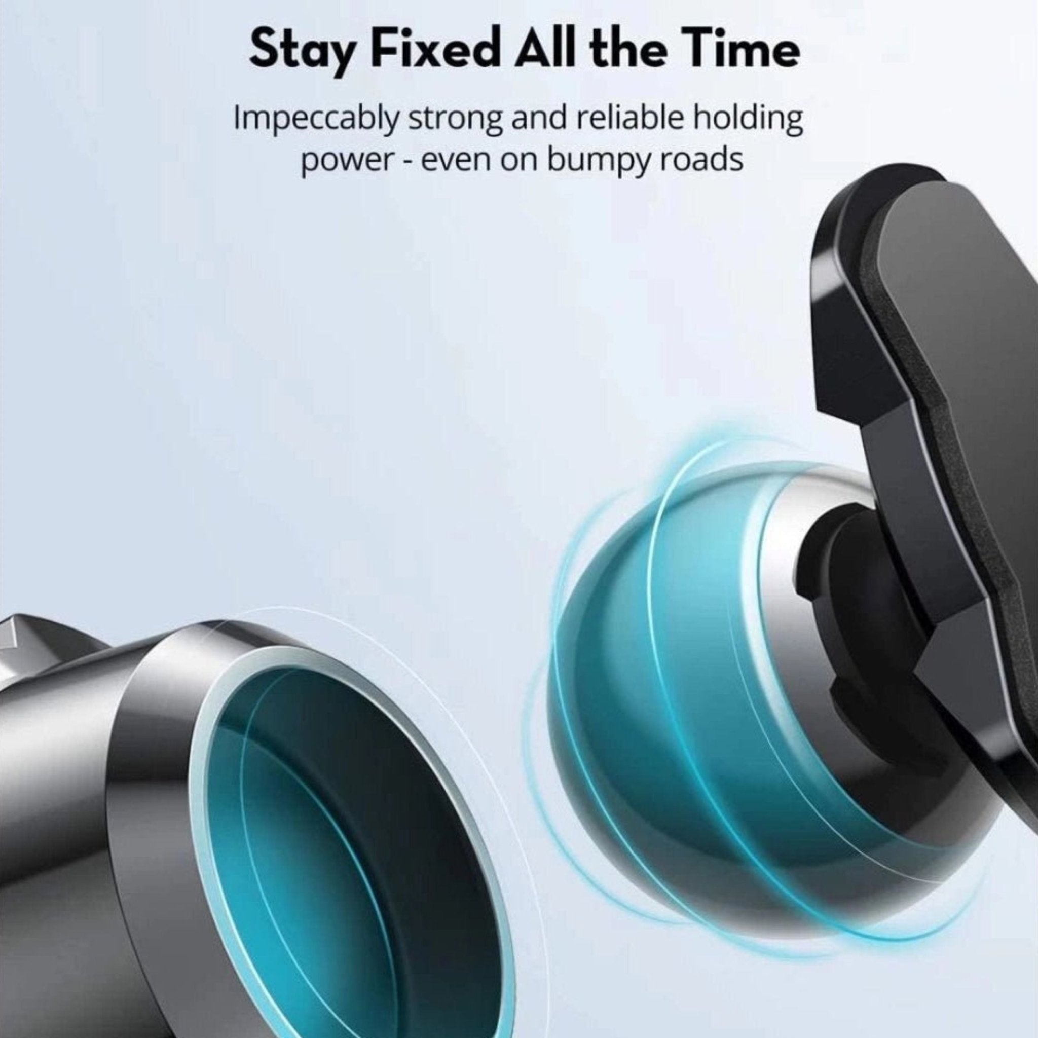 RAVPower 360 Magnetic Car Phone Mount - Black