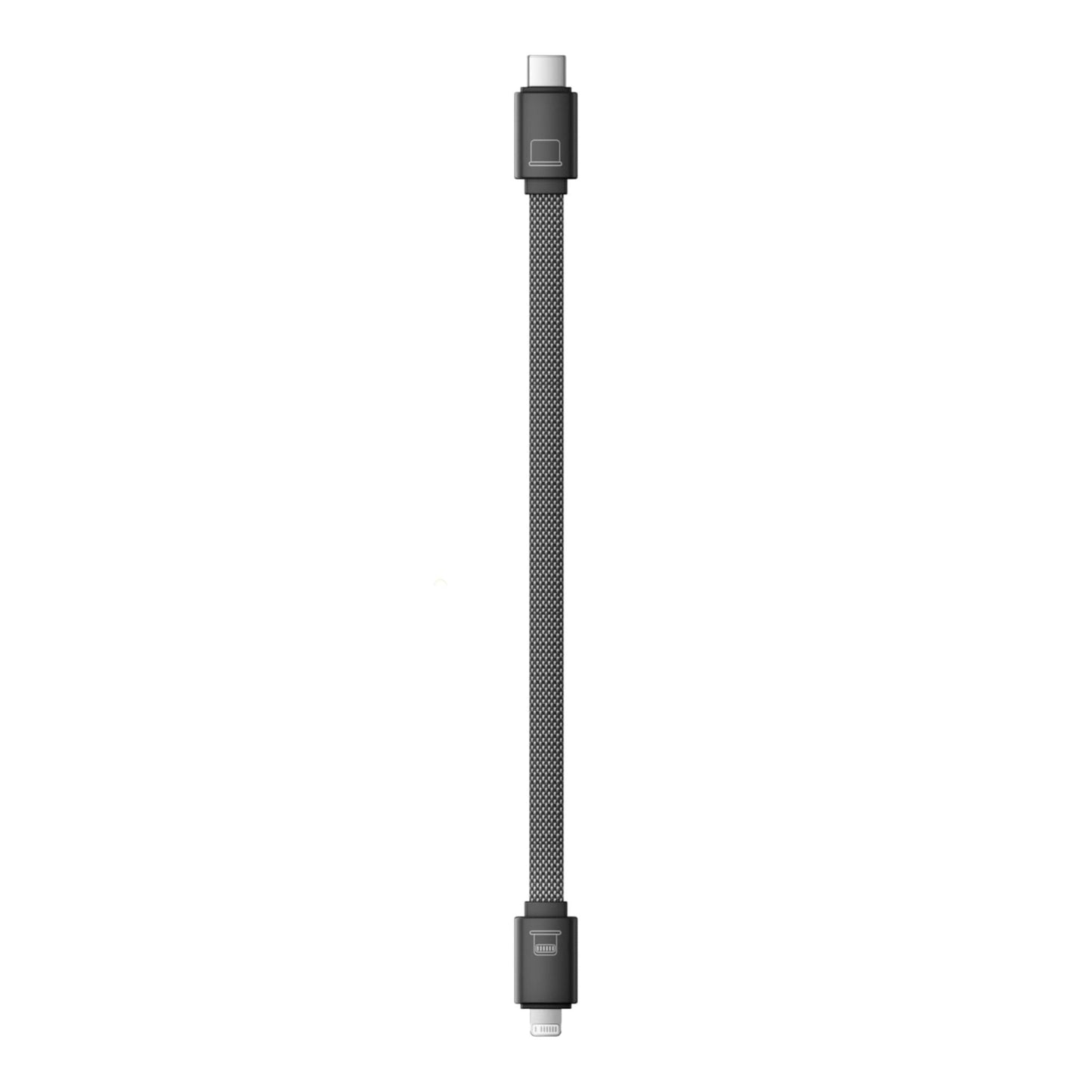 ROMOSS CB1731 USB-C to Lightning Fast Charging Nylon Braided Cable 0.15M (27W) - Black