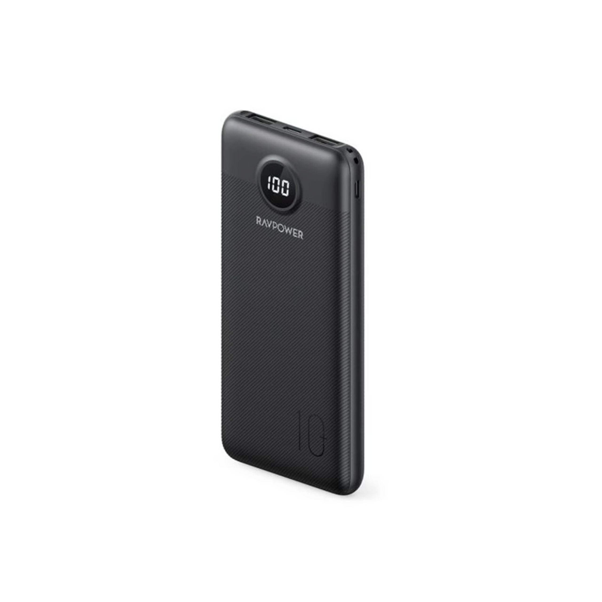 RavPower PD Pioneer 10000mAh 20W 3 Port Power Bank - Black