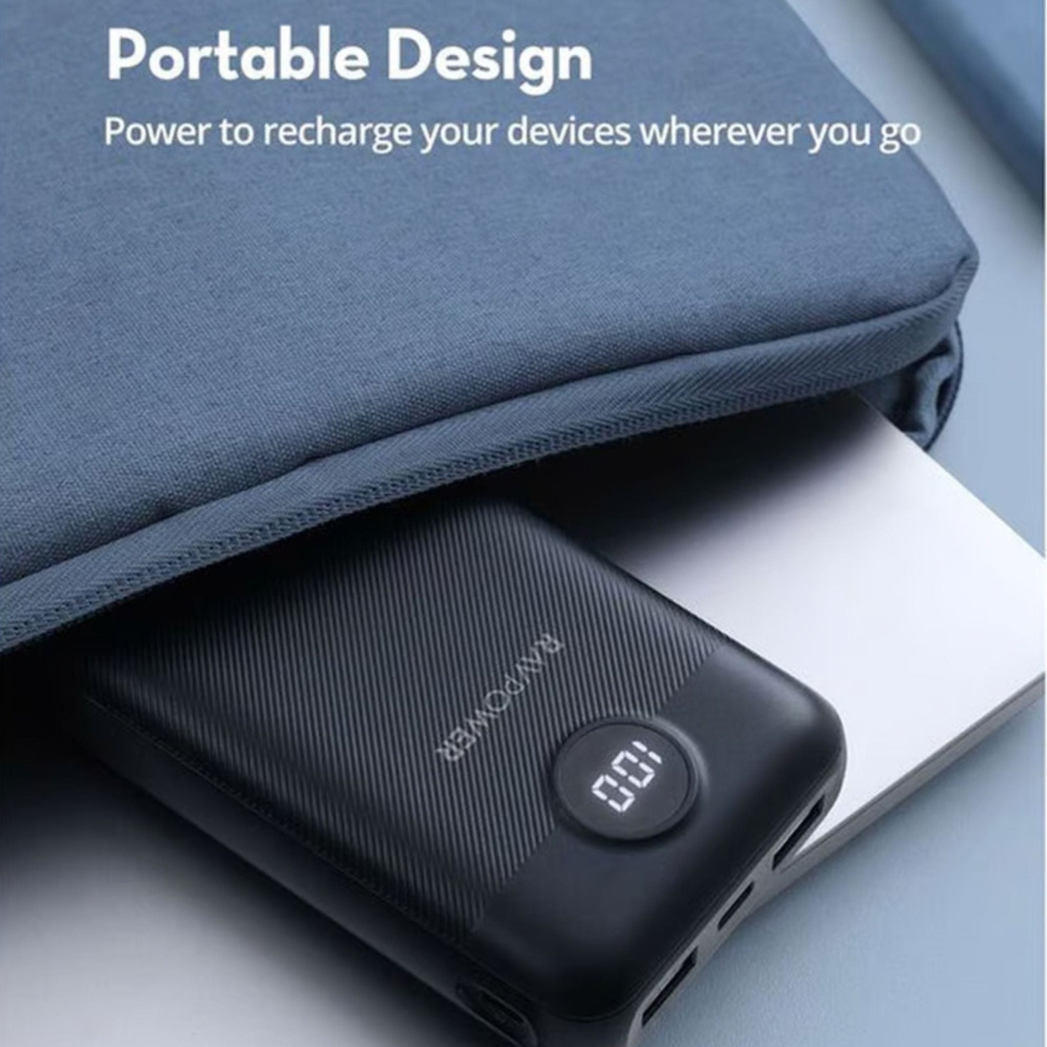 RavPower PD Pioneer 20000mAh 20W 3 Port Power Bank - Black