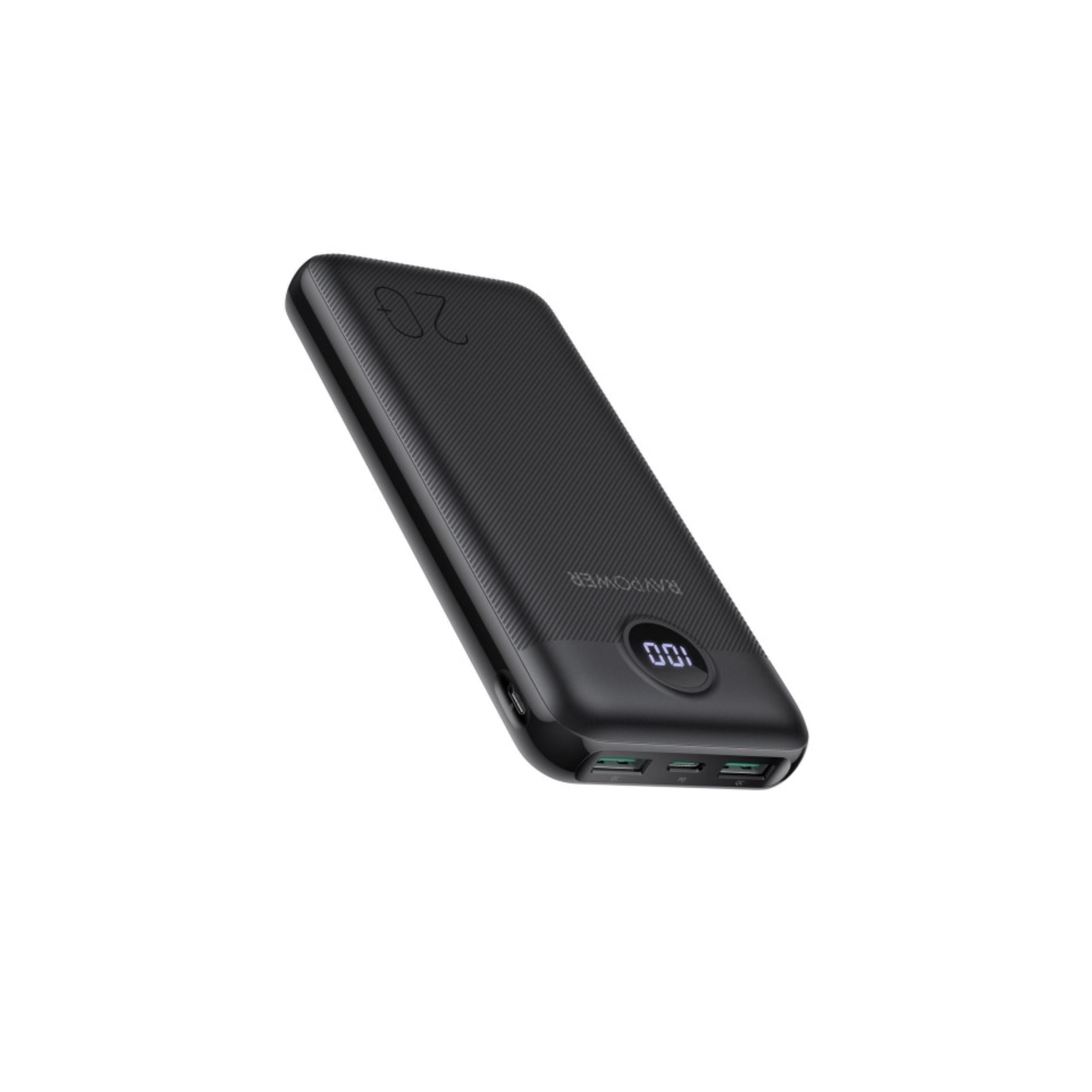 RavPower PD Pioneer 20000mAh 20W 3 Port Power Bank - Black