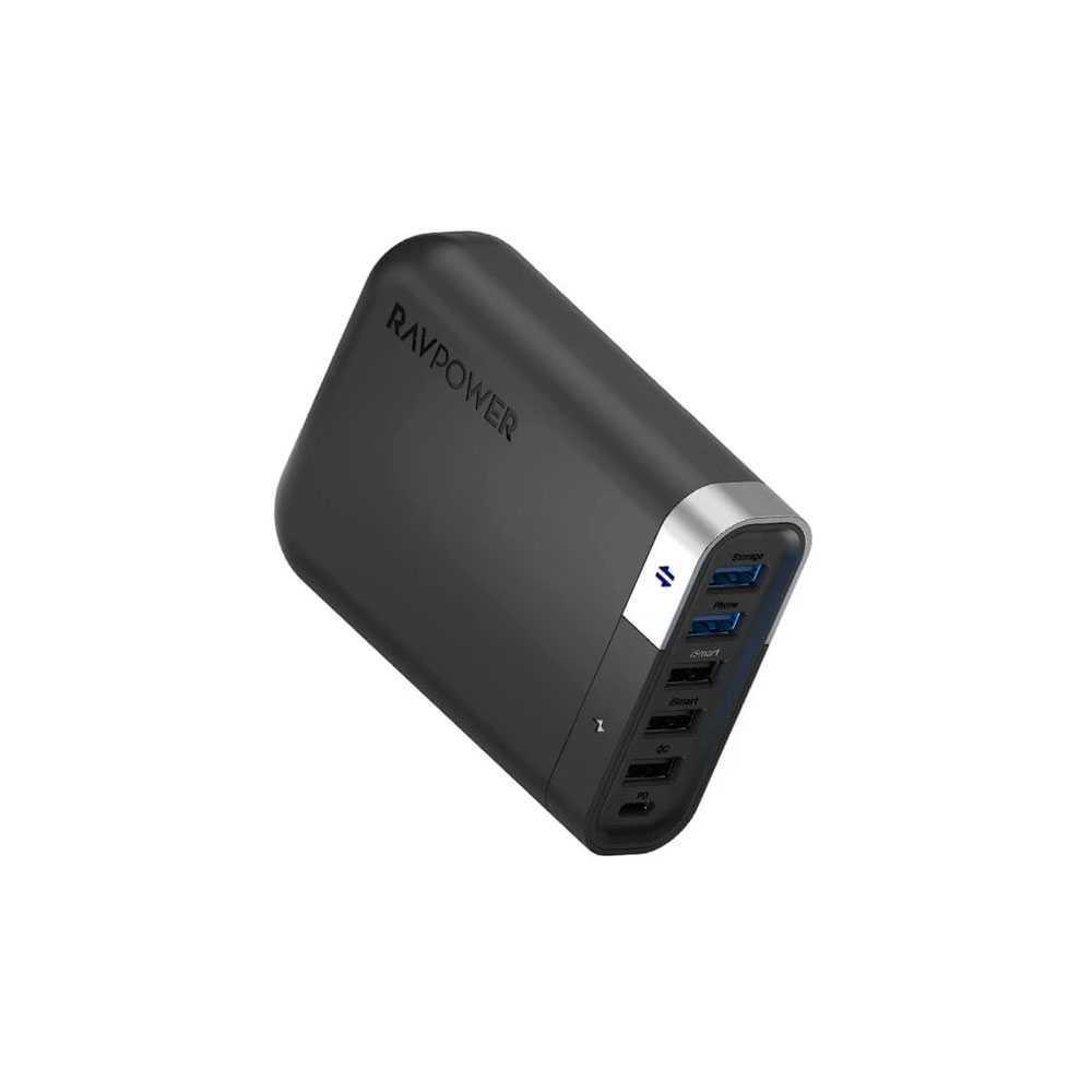Ravpower 6-port USB Charger FileHub - Black