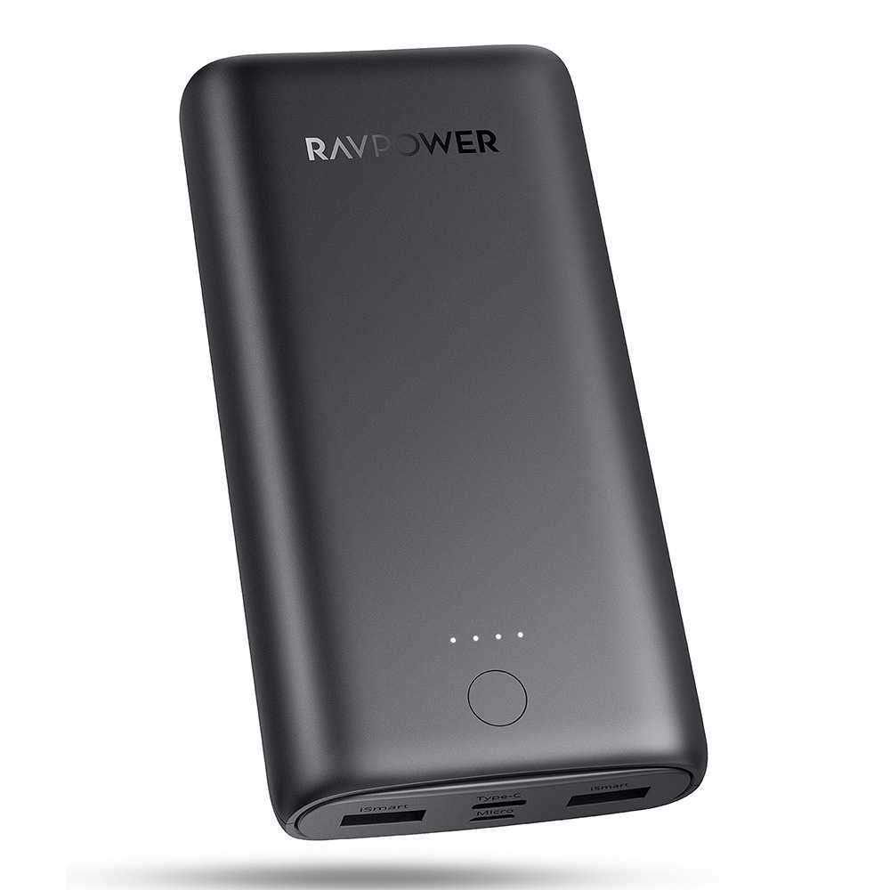 Ravpower Prime 3-Port Power bank 20000mAh 15W - Black