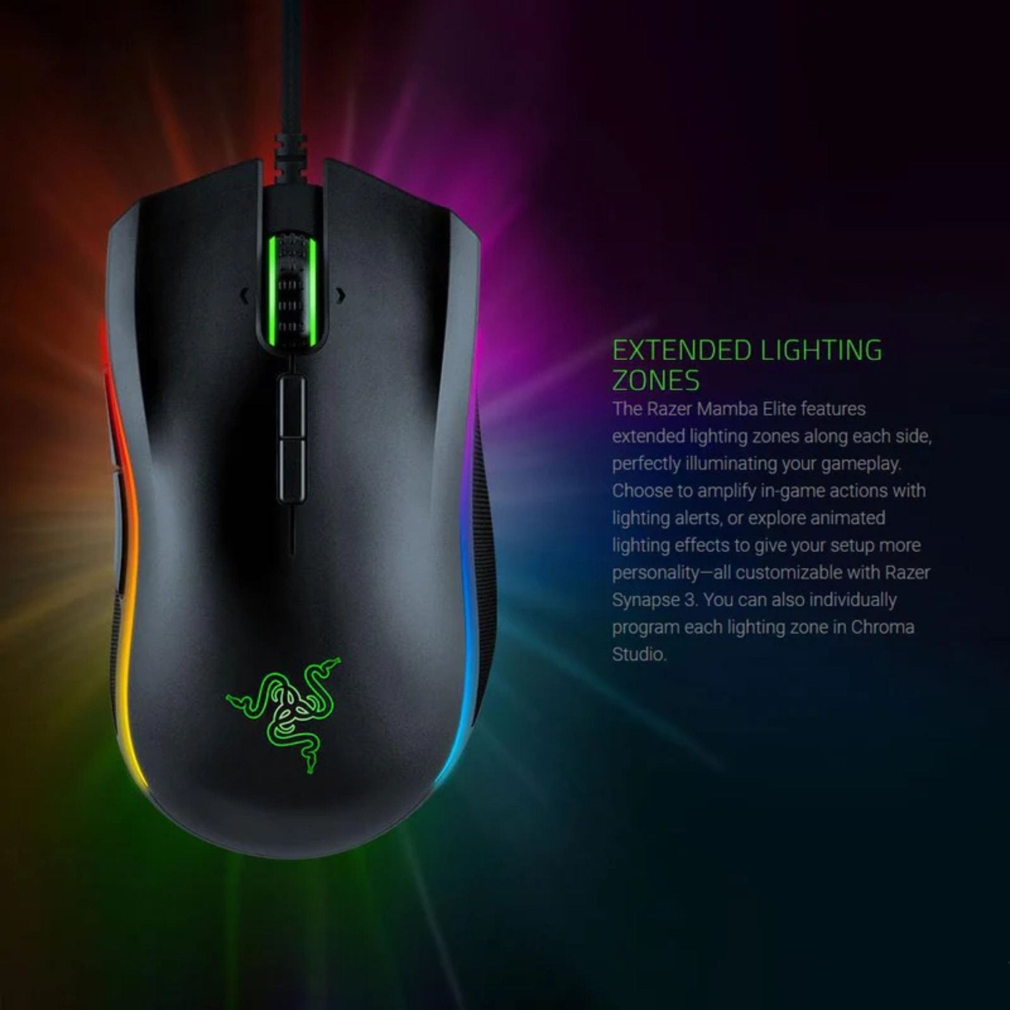Razer Mamba Elite Ergonomic Gaming Mouse
