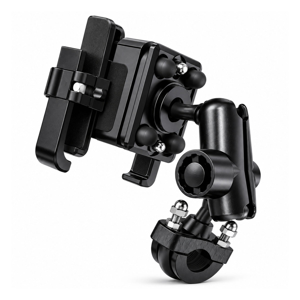 WJ-M Bicycle & Motorcycle Mobile Phone Holder - Black
