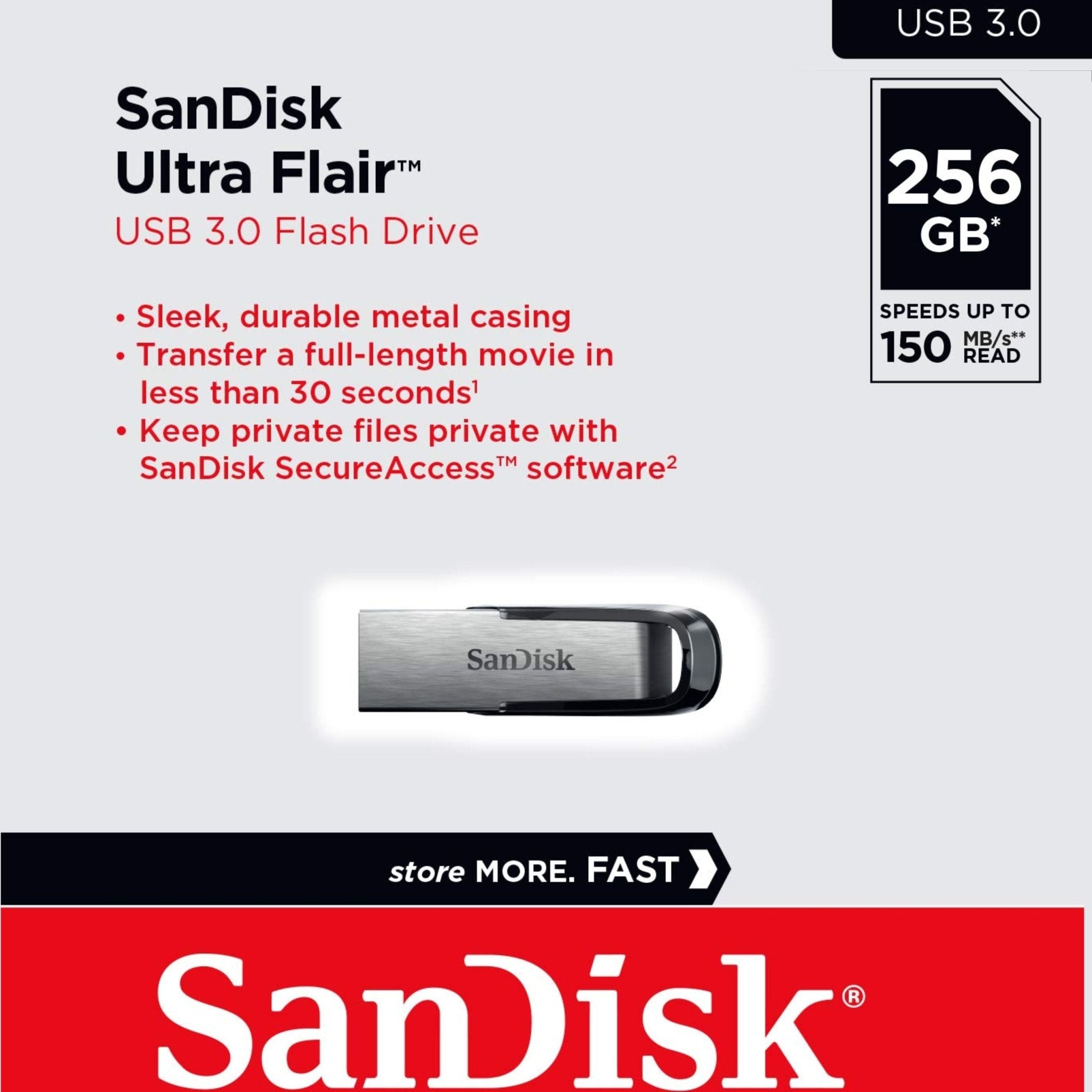 SanDisk Ultra Flair USB 3.0 Flash Drive