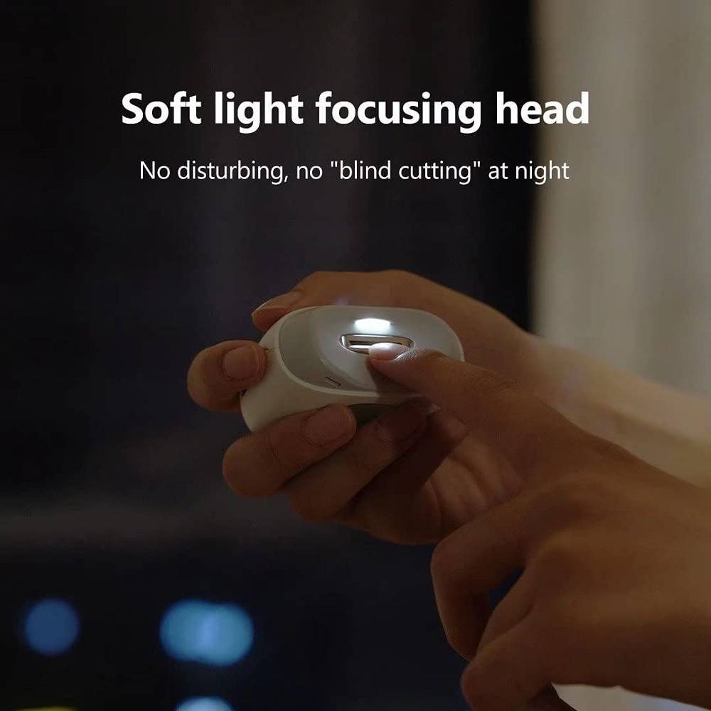 Seemagic Portable Automatic Electric Nail Clipper SMNC01 - White