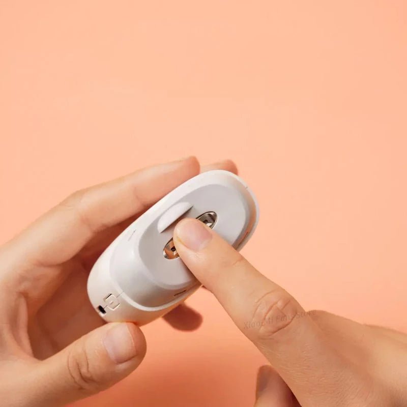 Seemagic Portable Automatic Electric Nail Clipper SMNC01 - White