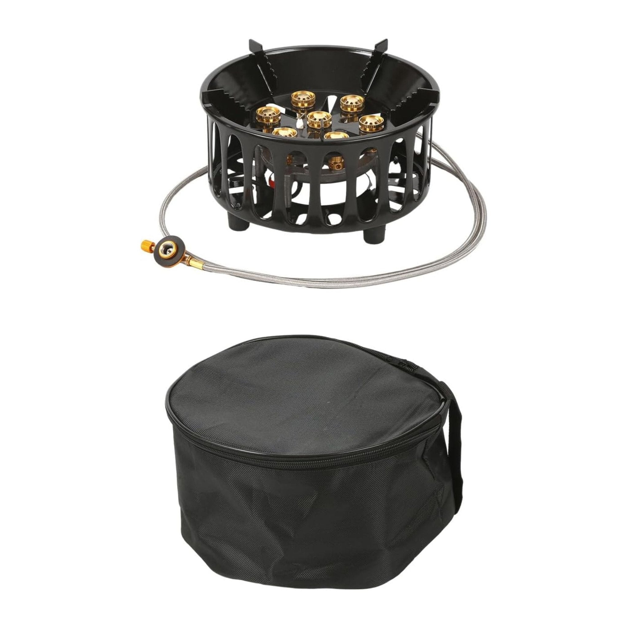 Seven -Star Gas Stove M702 - Black