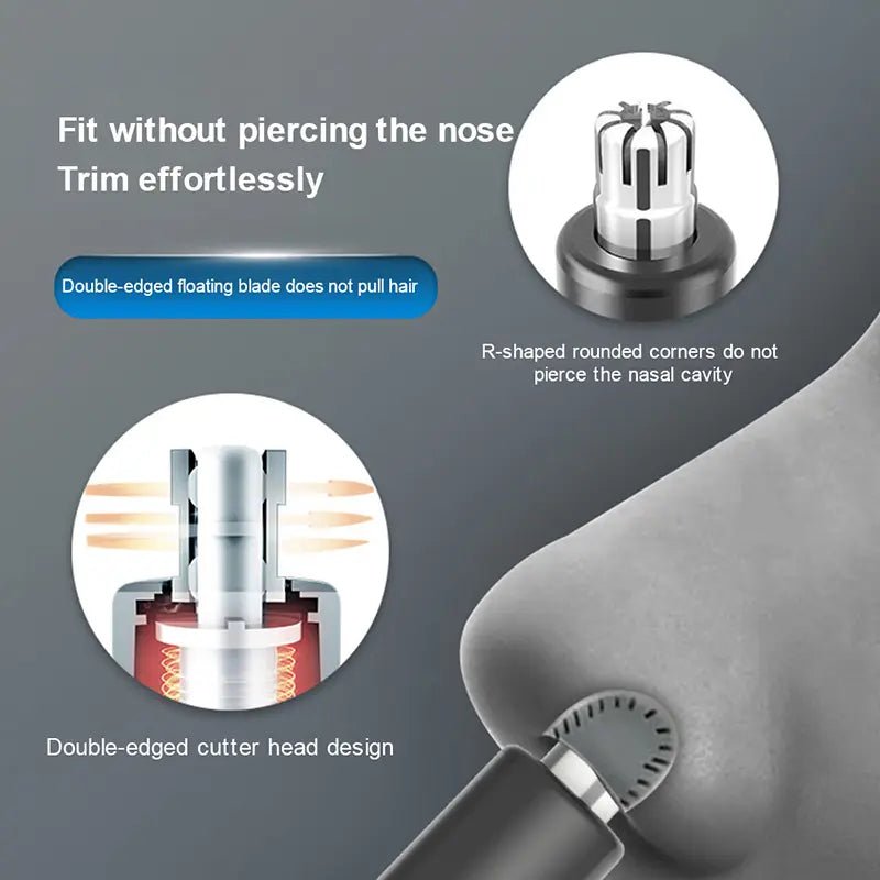 Showsee Small Nose Hair Trimmer - Black