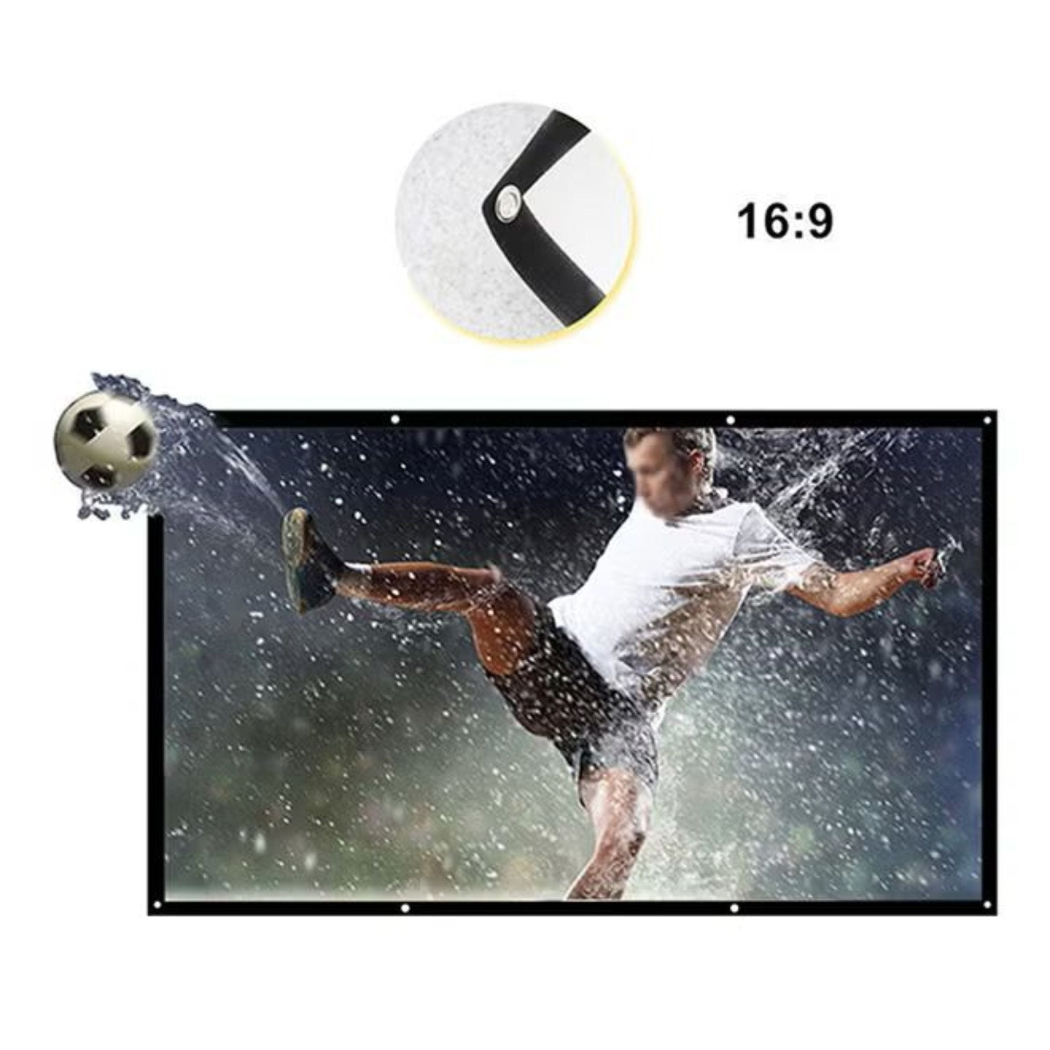 Simple Projector Screen 120 inch 16:9 - White