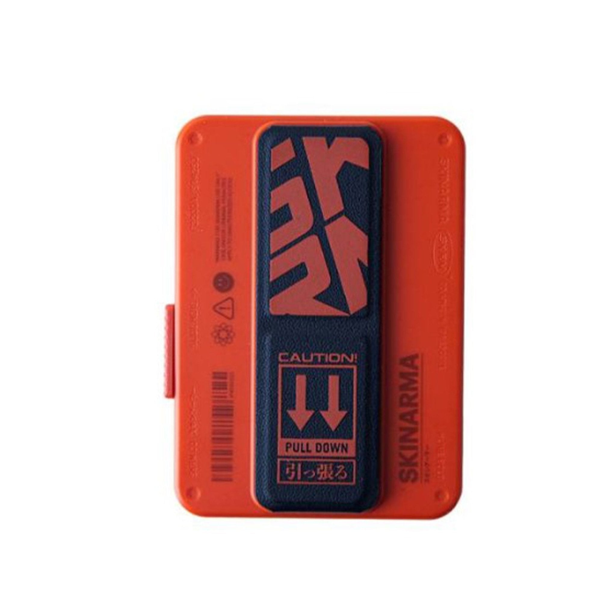 Skinarma Magnetic Cardholder Case with GripStand SPUNK - Orange