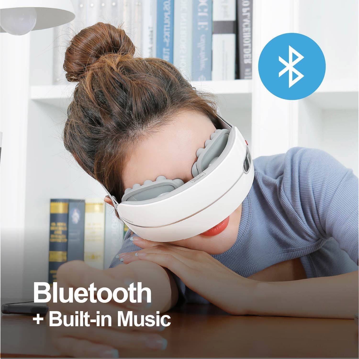 Smart Kneading Eye Massager For Releif