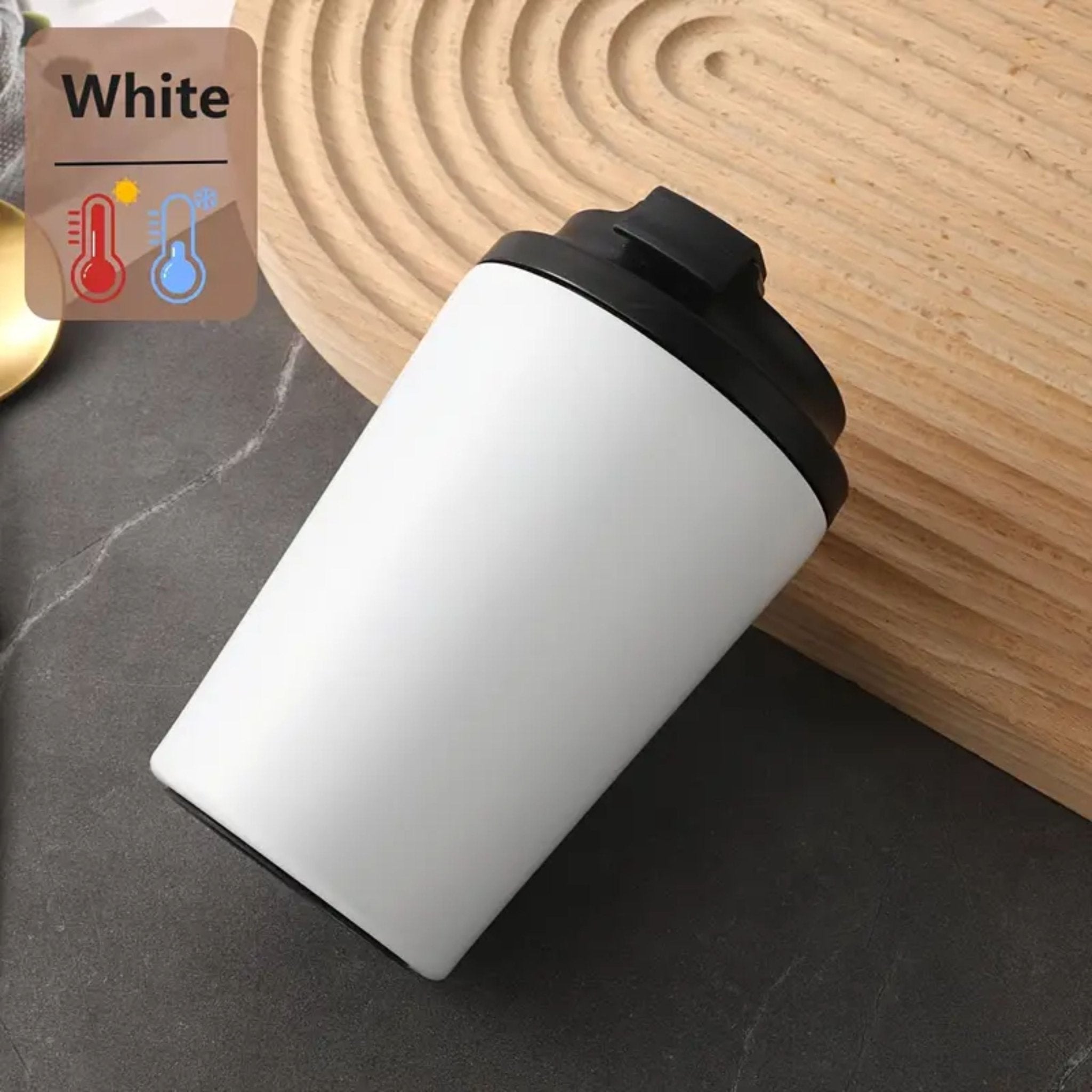 Stainless Steel Vacuum Insulated Coffee Mug 230ml / 8oz