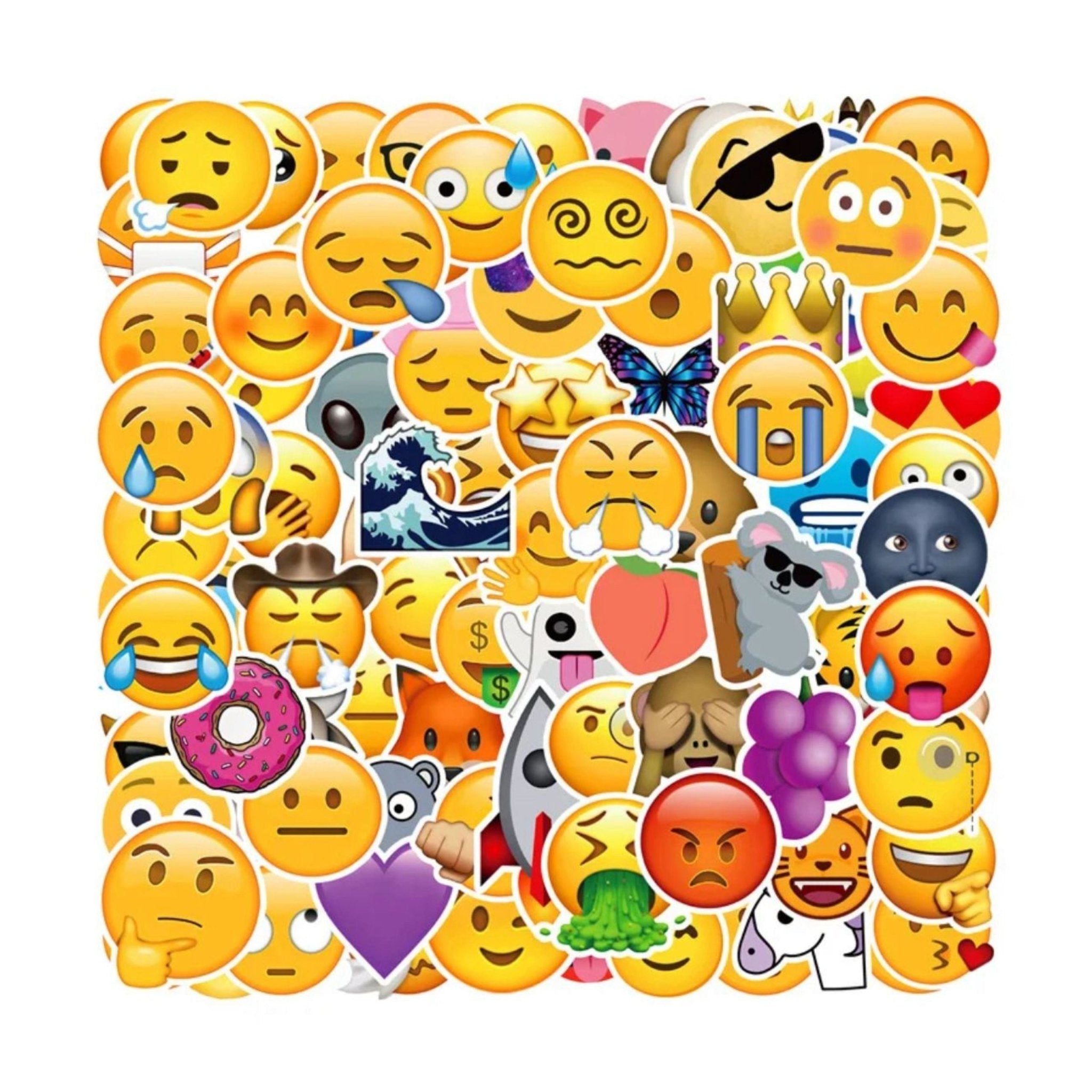 Sticker Emojis Book 12 Pages - 100pc