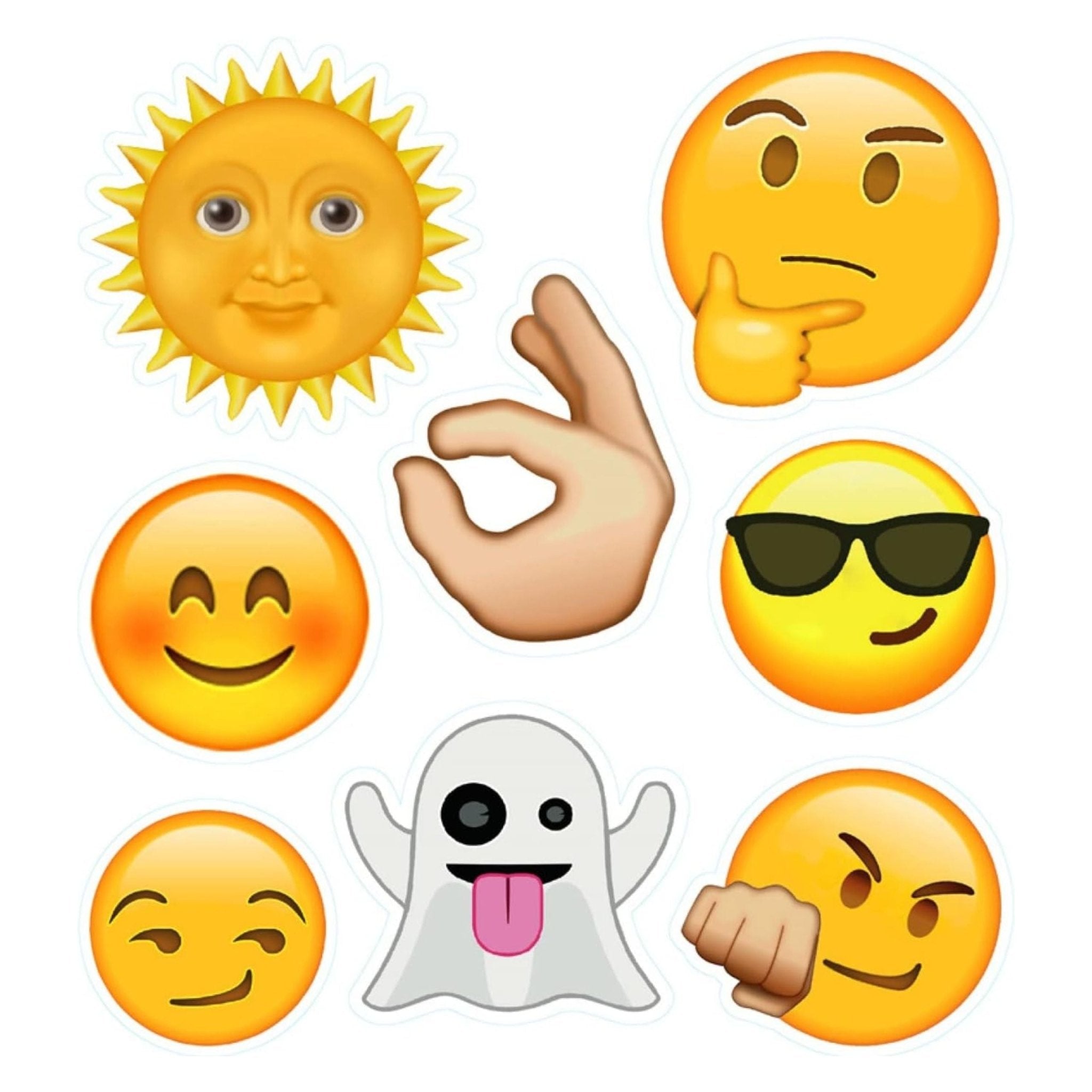 Sticker Emojis Book 12 Pages - 100pc