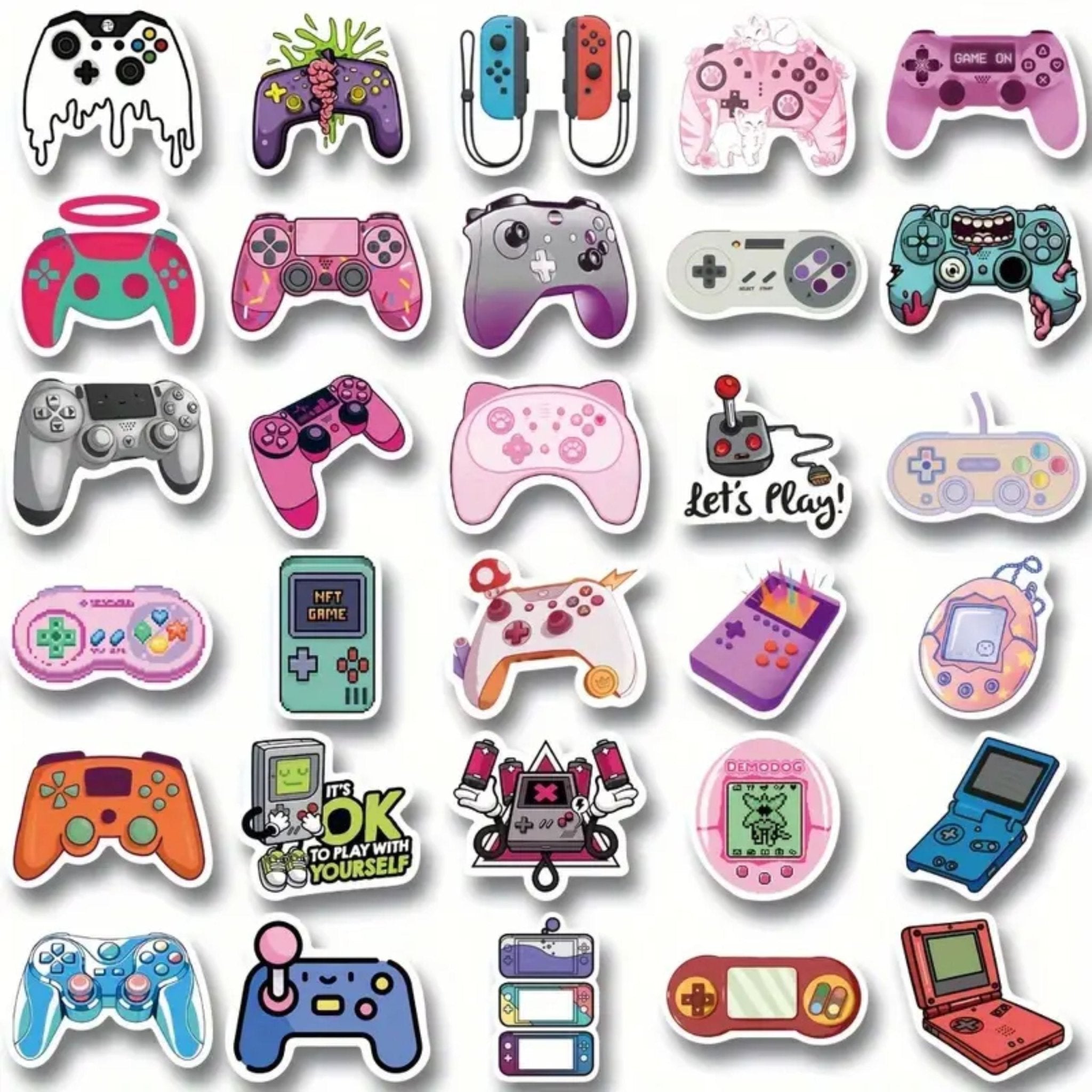 Sticker Gaming Consoles - 60pc