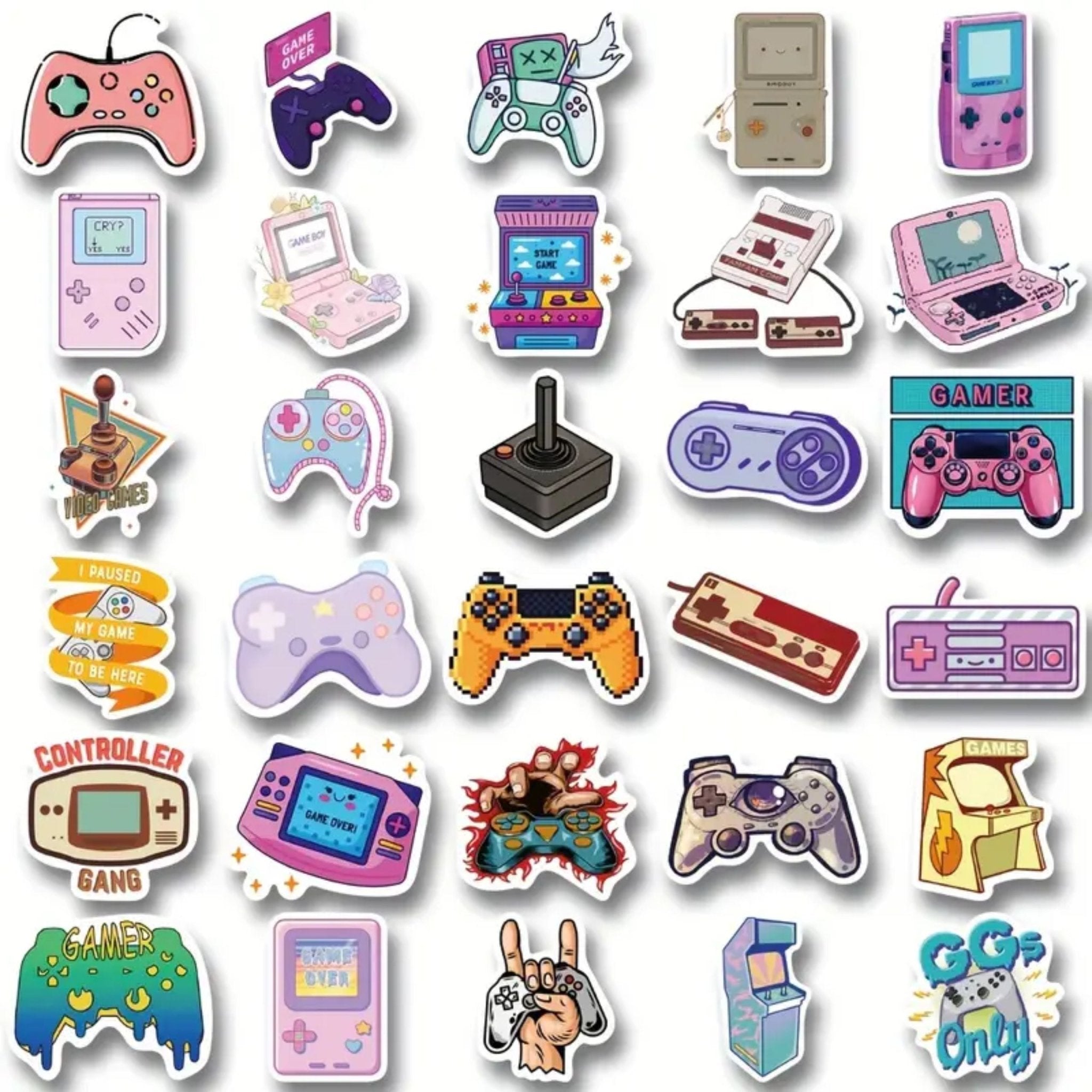 Sticker Gaming Consoles - 60pc