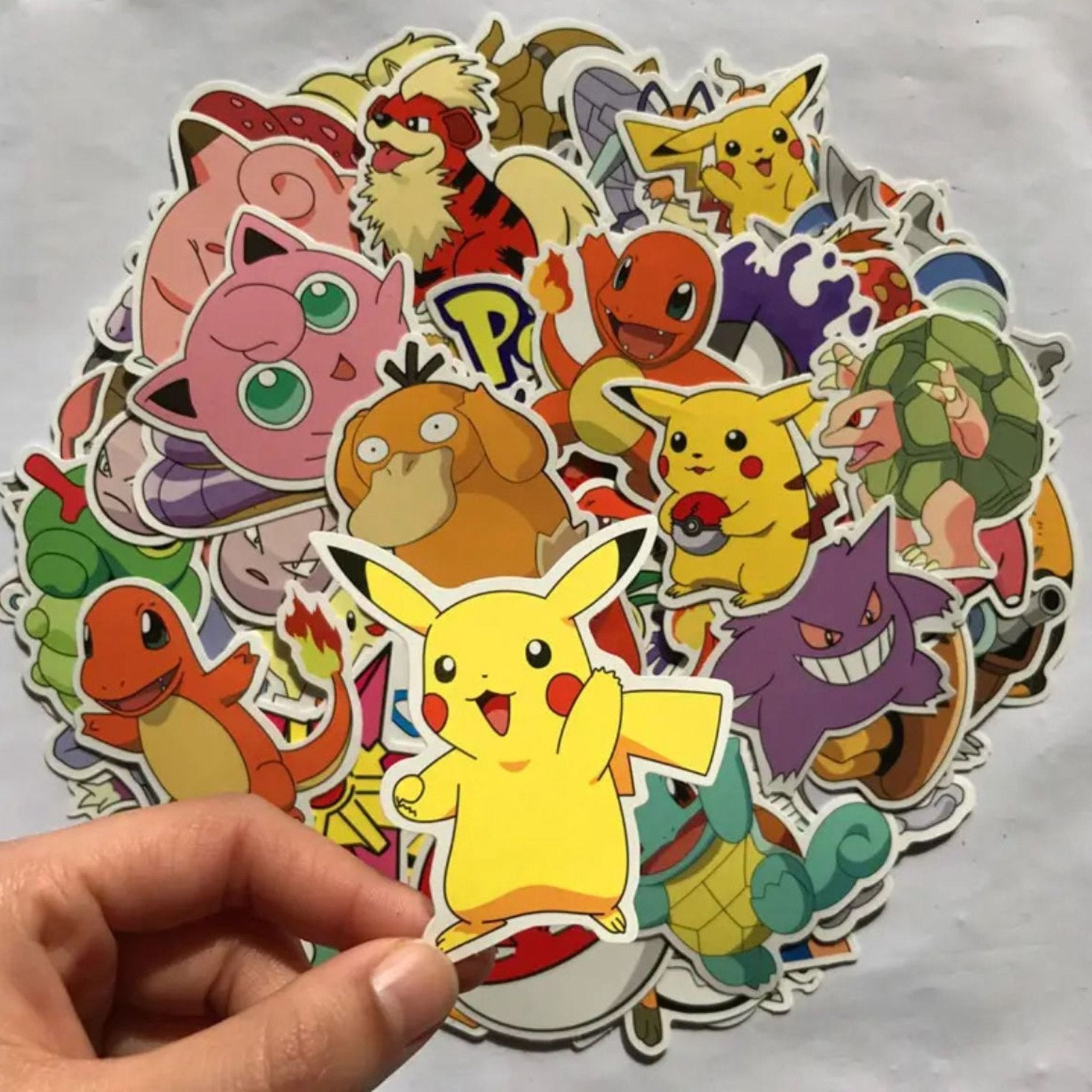 Sticker Pokemon - 50pc