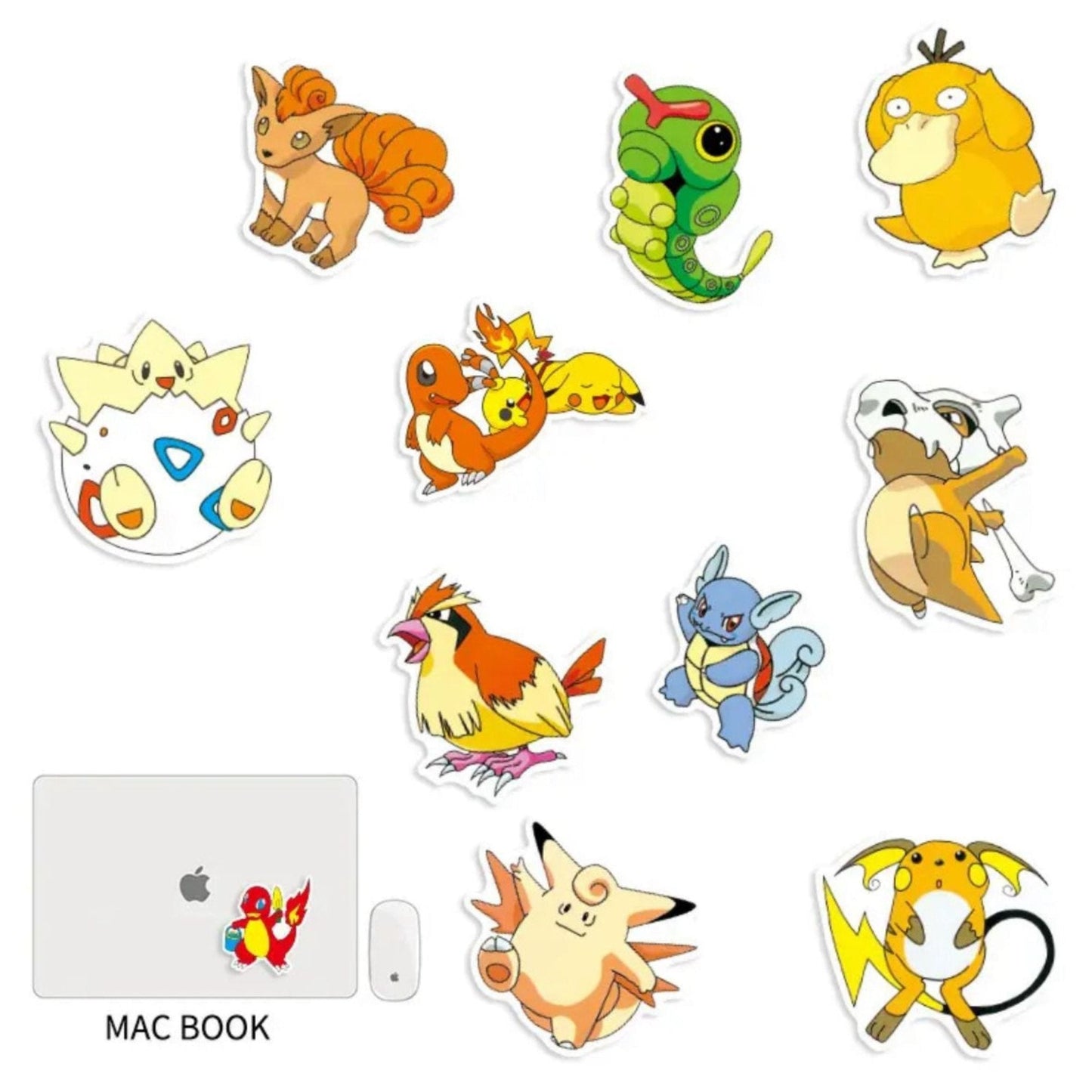 Sticker Pokemon - 50pc