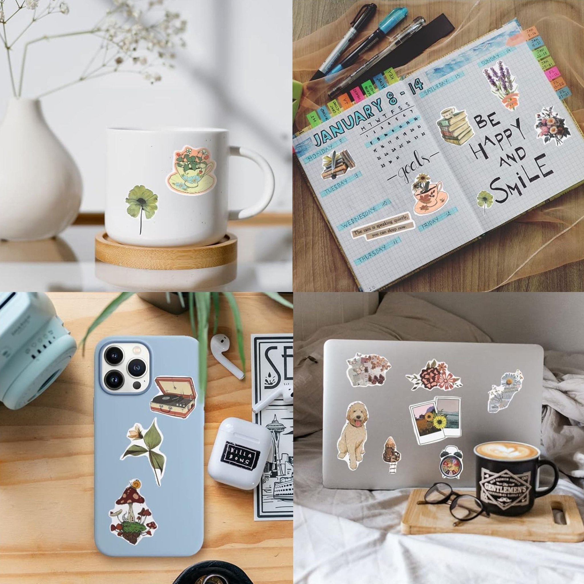 Sticker Vintage - 50pc