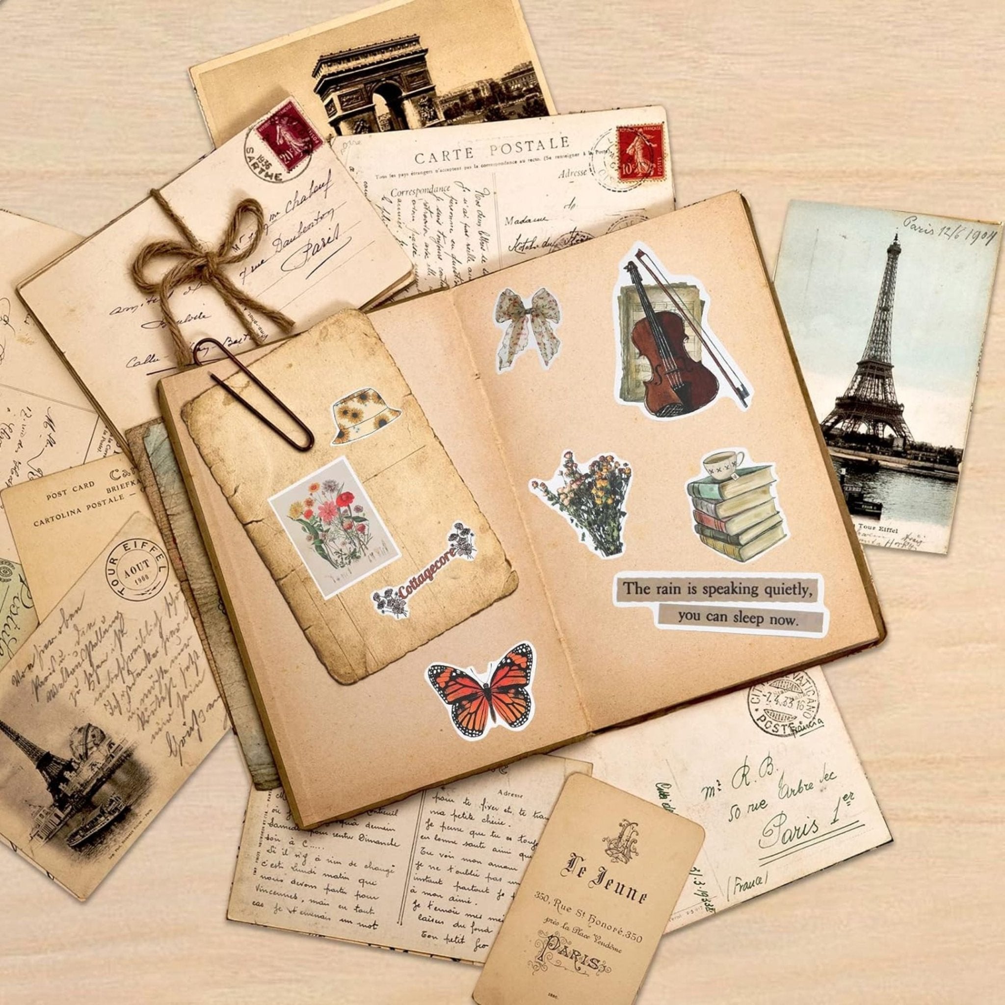Sticker Vintage - 50pc