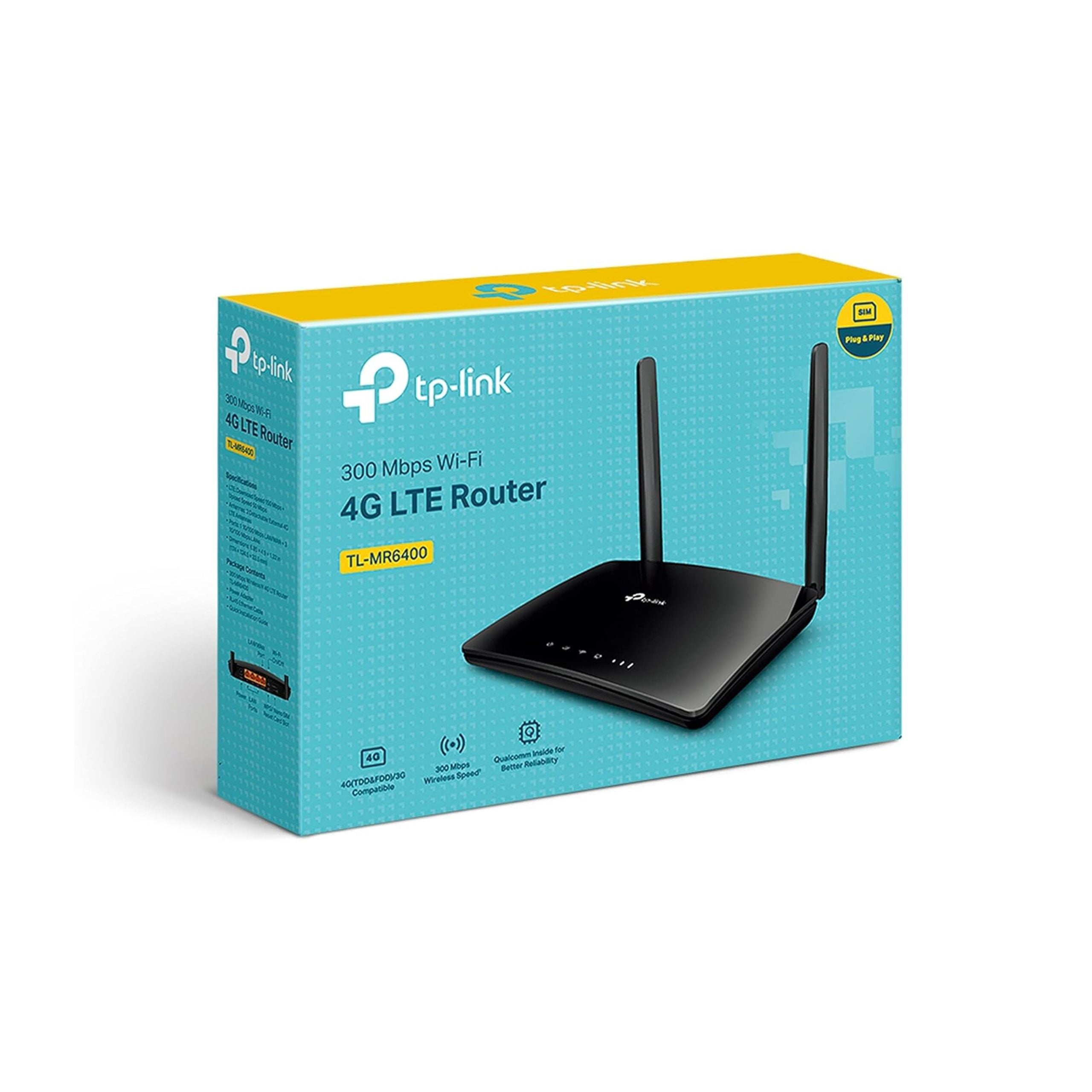 TP-Link AC750 Dual Band Wi-Fi 4G LTE Router - Black