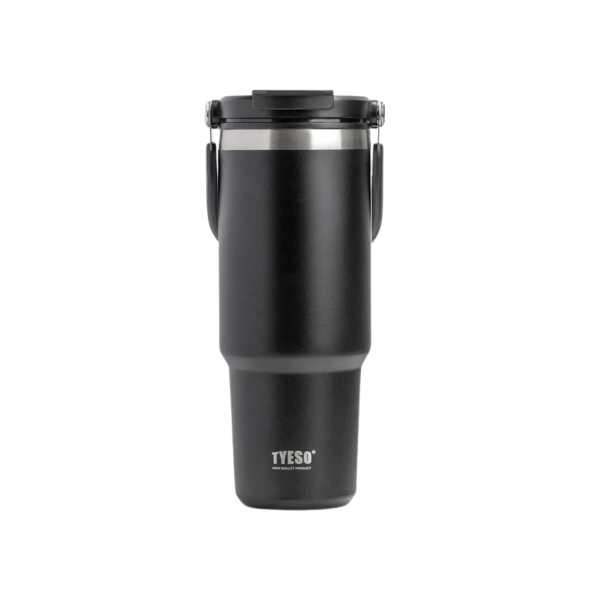 TYESO Vacuum Insulated Tumbler Hot and Cold 900ml Bottle - Black
