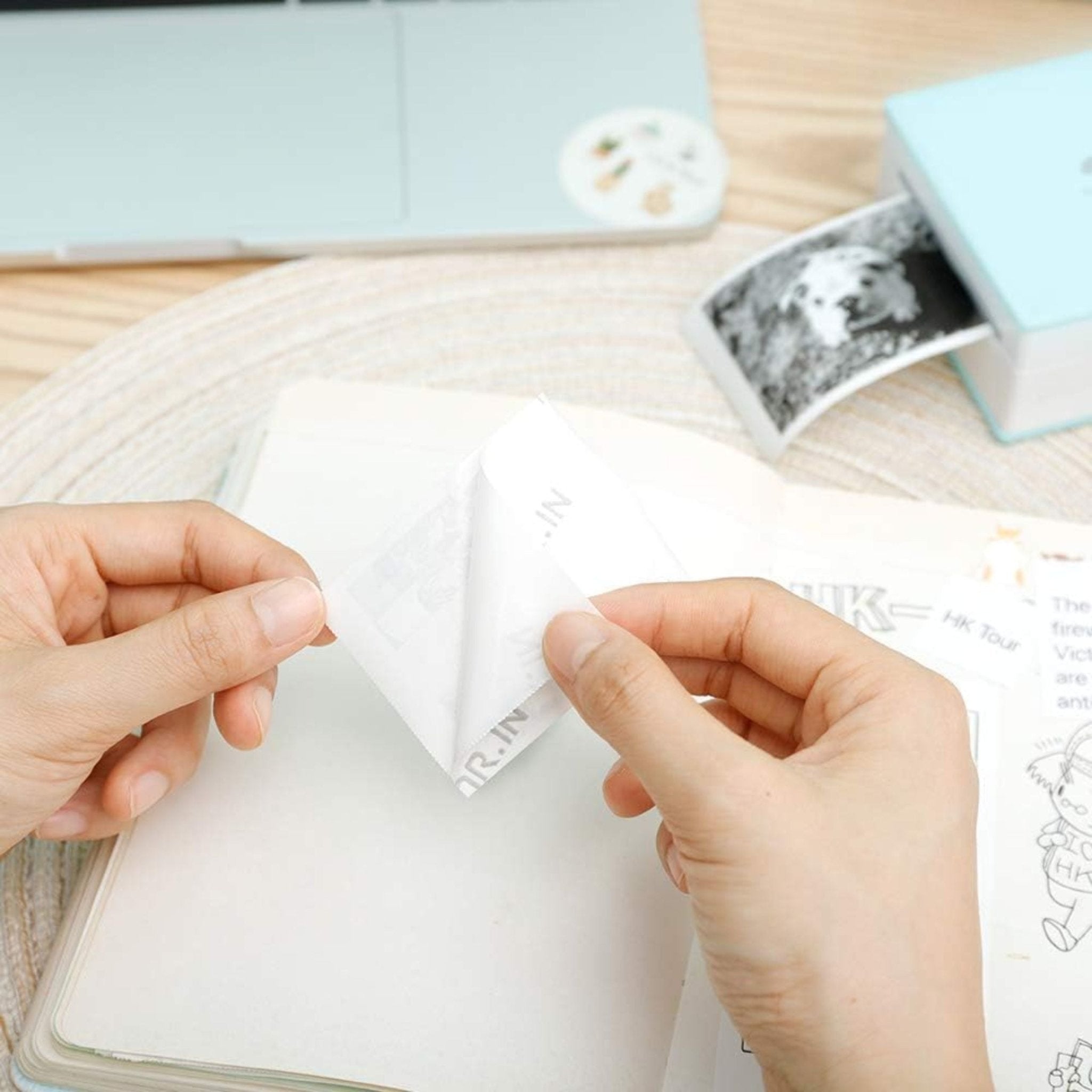 Thermal Paper Roll 50*3.5mm Printing sticker for Phomemo M02 & M02 Pro & M02S & M03 thermal printer | 3 Rolls