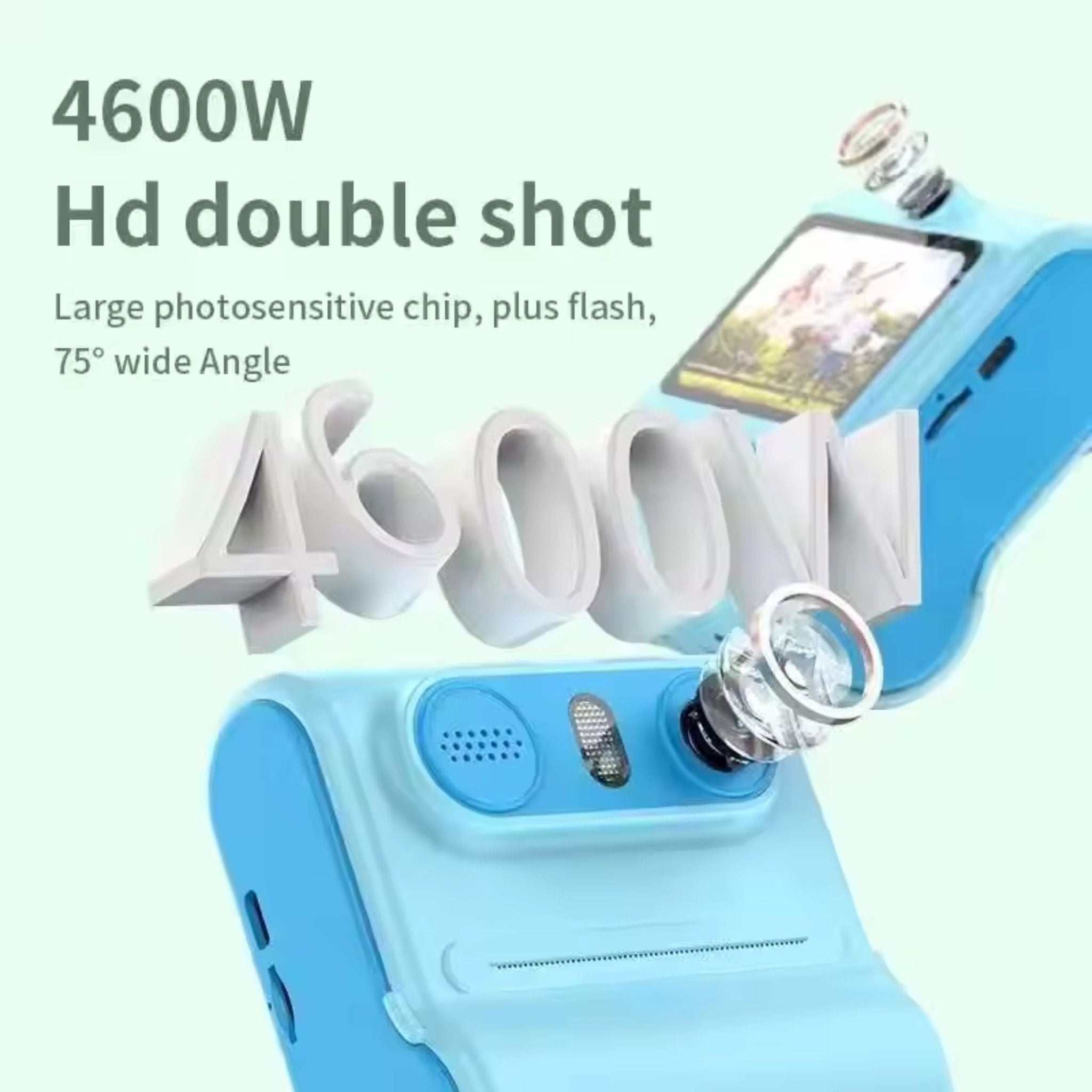 Thermal Printer LK001 Portable Wireless Kids Camera