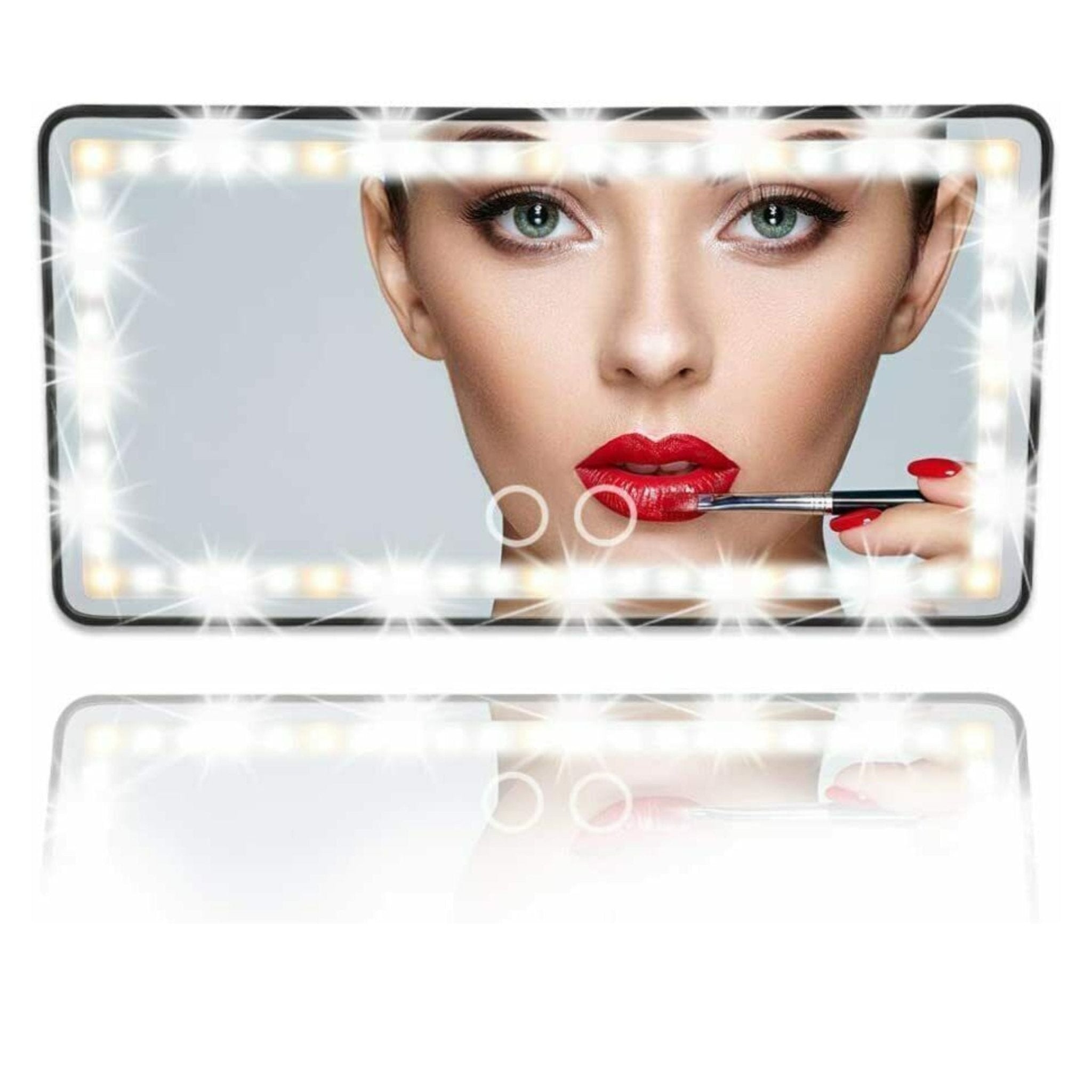 Touch Screen Car Makeup Mirror Led Light