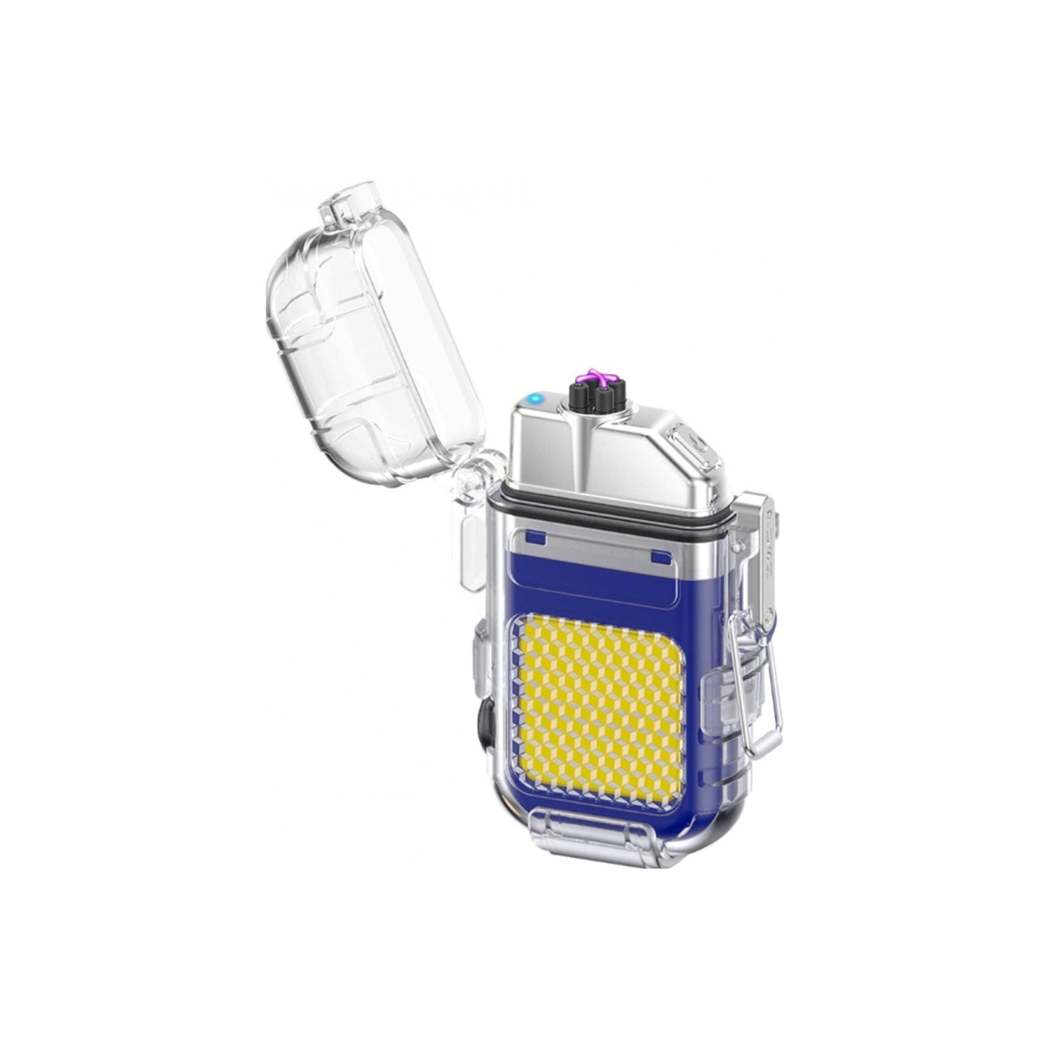 Transparent Electric Light and Plasma Waterproof Lighter
