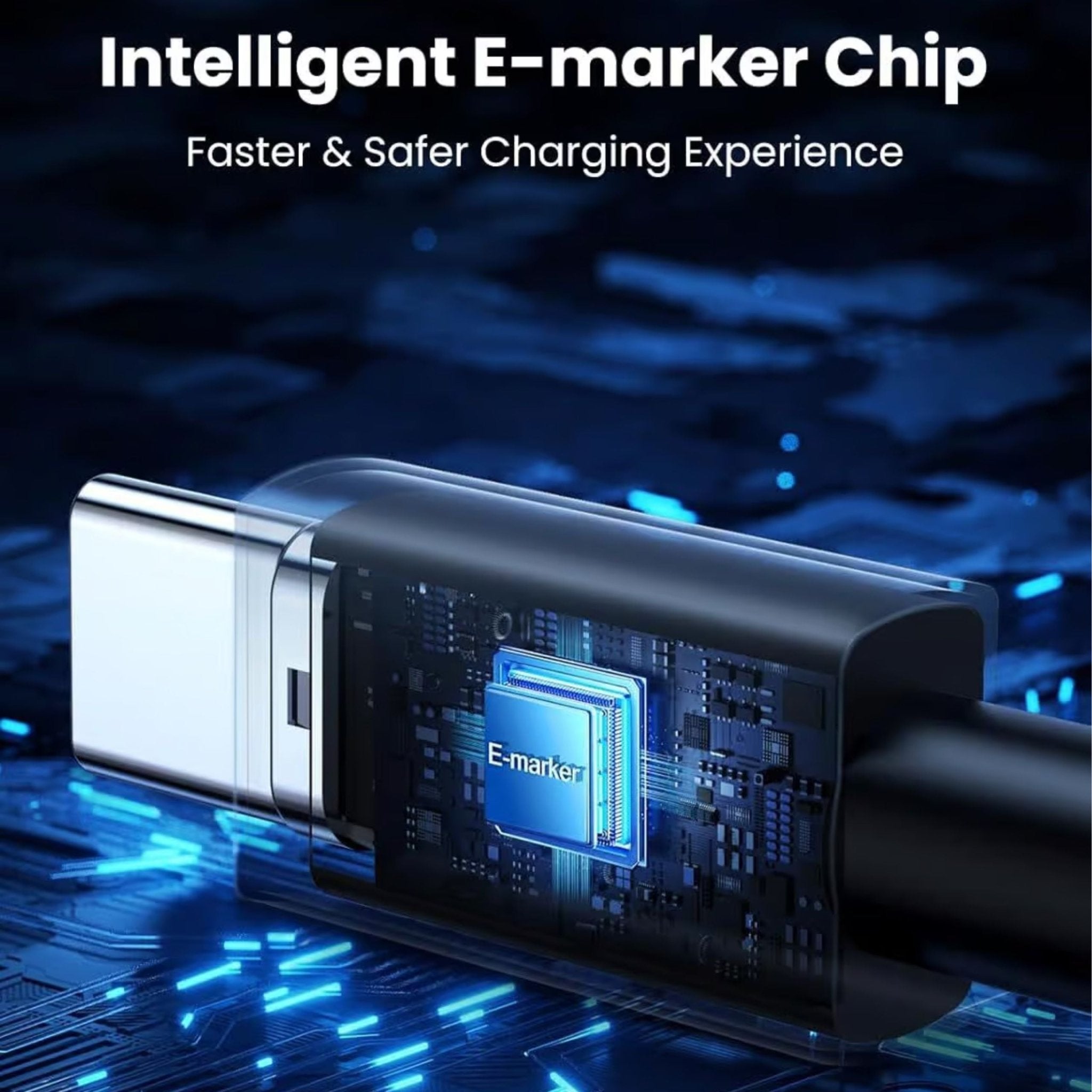 UGREEN 240W USB-C To USB-C PD Fast Charging Braided Cable 2m - Black